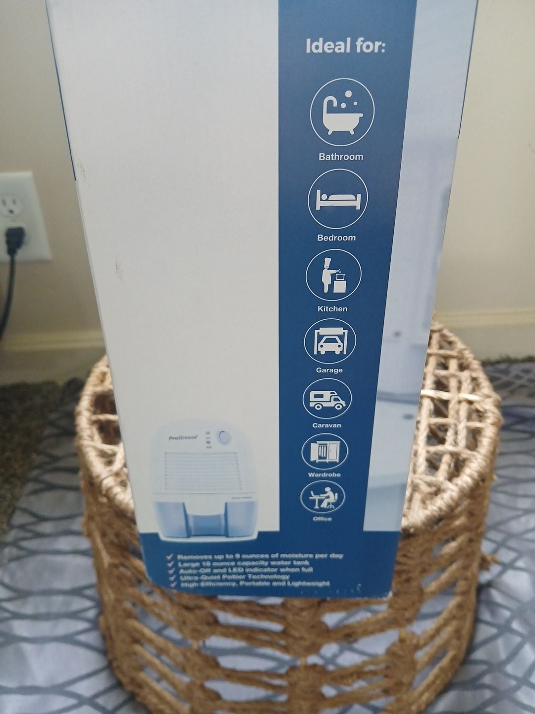 ProBreeze Compact Dehumidifier Model PB-02-US 3