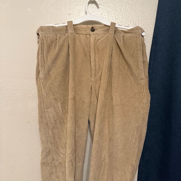 L.L.Bean Comfort Waist Corduroy Pants Size 34