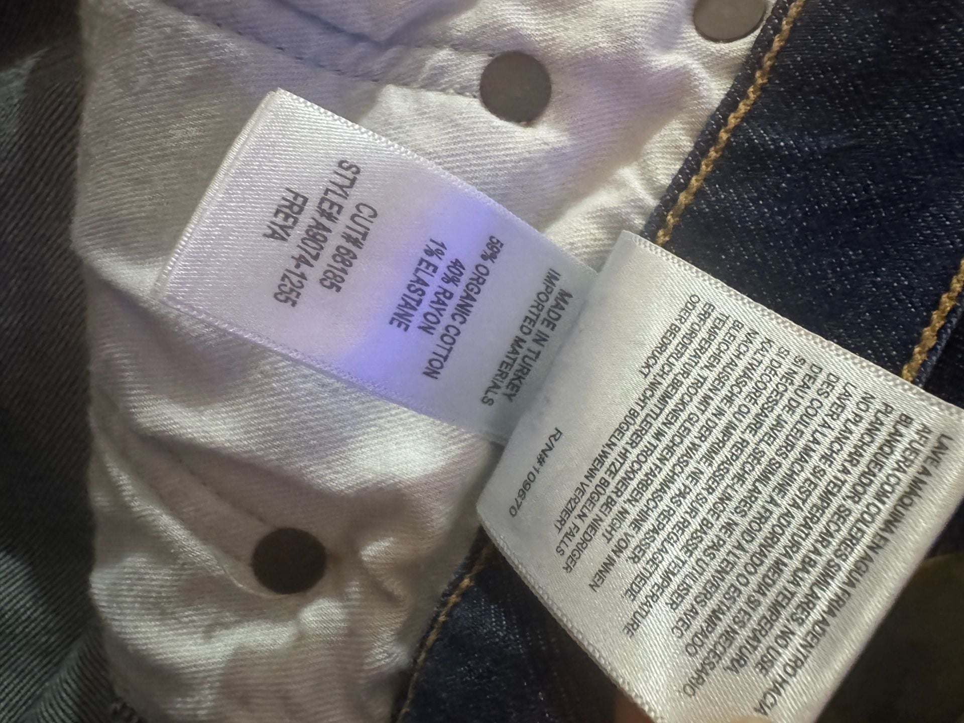 AGOLDE Freya High Rise Straight Leg Jeans Size 32 7