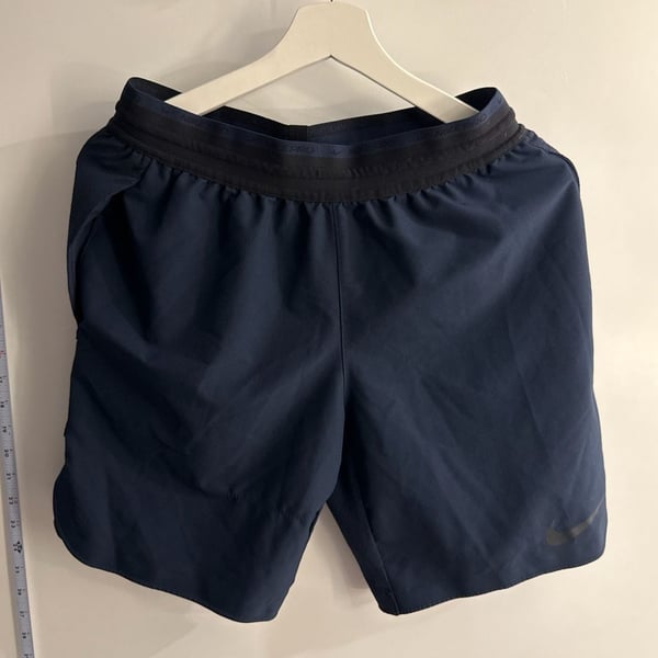 Nike Pro Dri-FIT Training Shorts Navy Blue Size Small