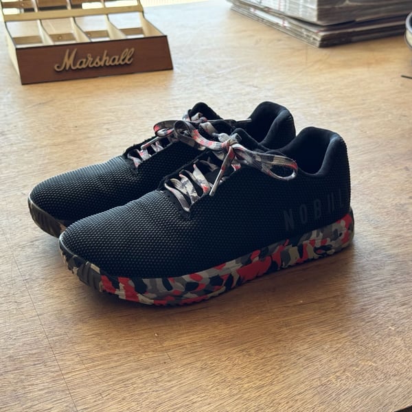 NOBULL Men's 9 / Women's 10.5 Trainer Black Camo Sole