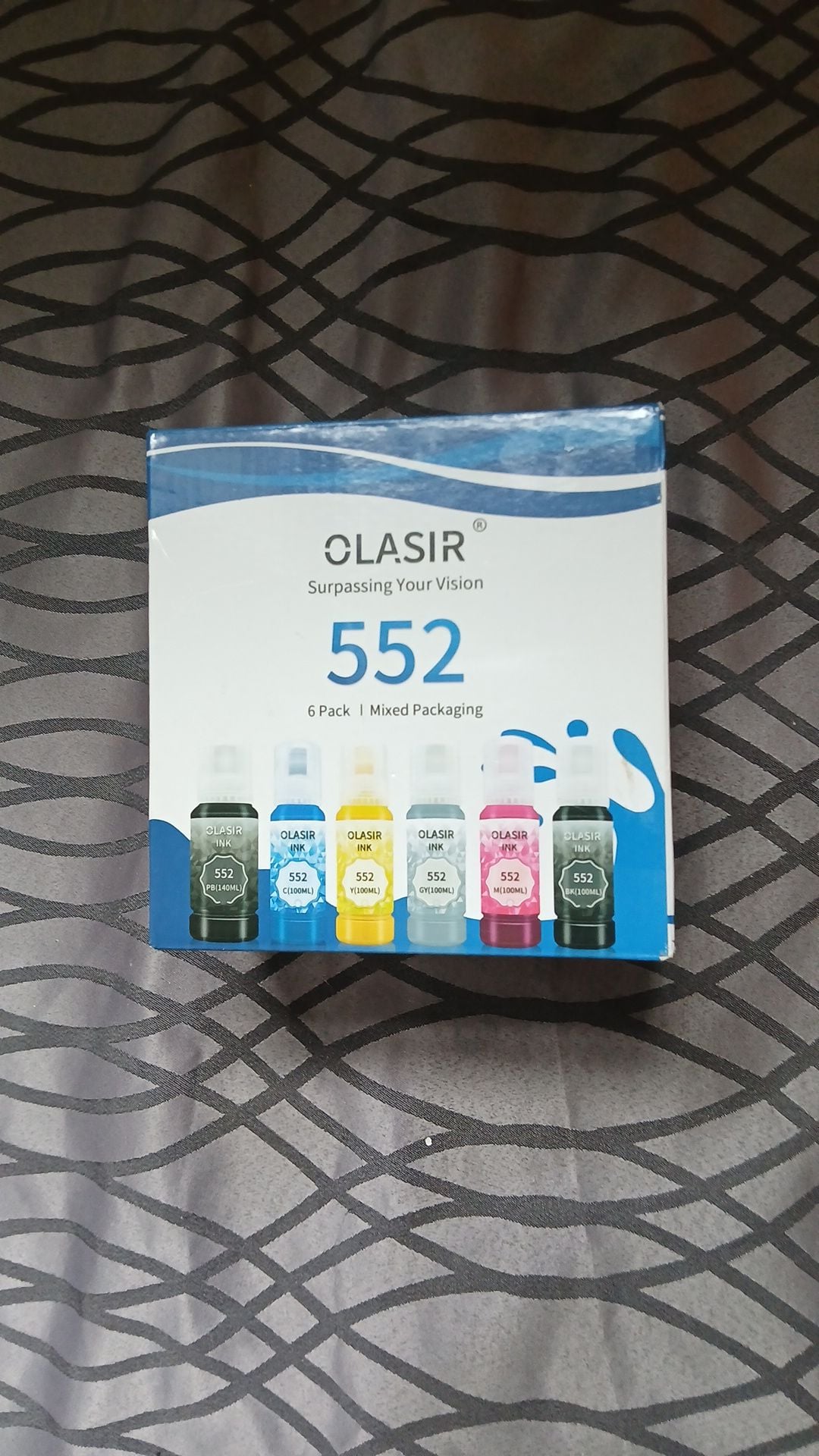 Olasir 552 Compatible Ink Refill 6-Pack for Epson ET-8500 ET-8550 1