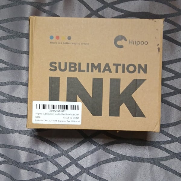 Hiipoo Sublimation Ink Refill Bottles BCMY 100ML Set with Syringes