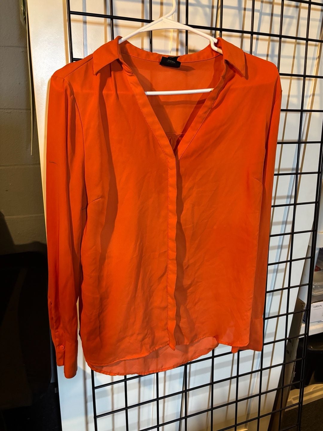 Worthington Button Up Office Attire Work Shirt Blouse D45 2