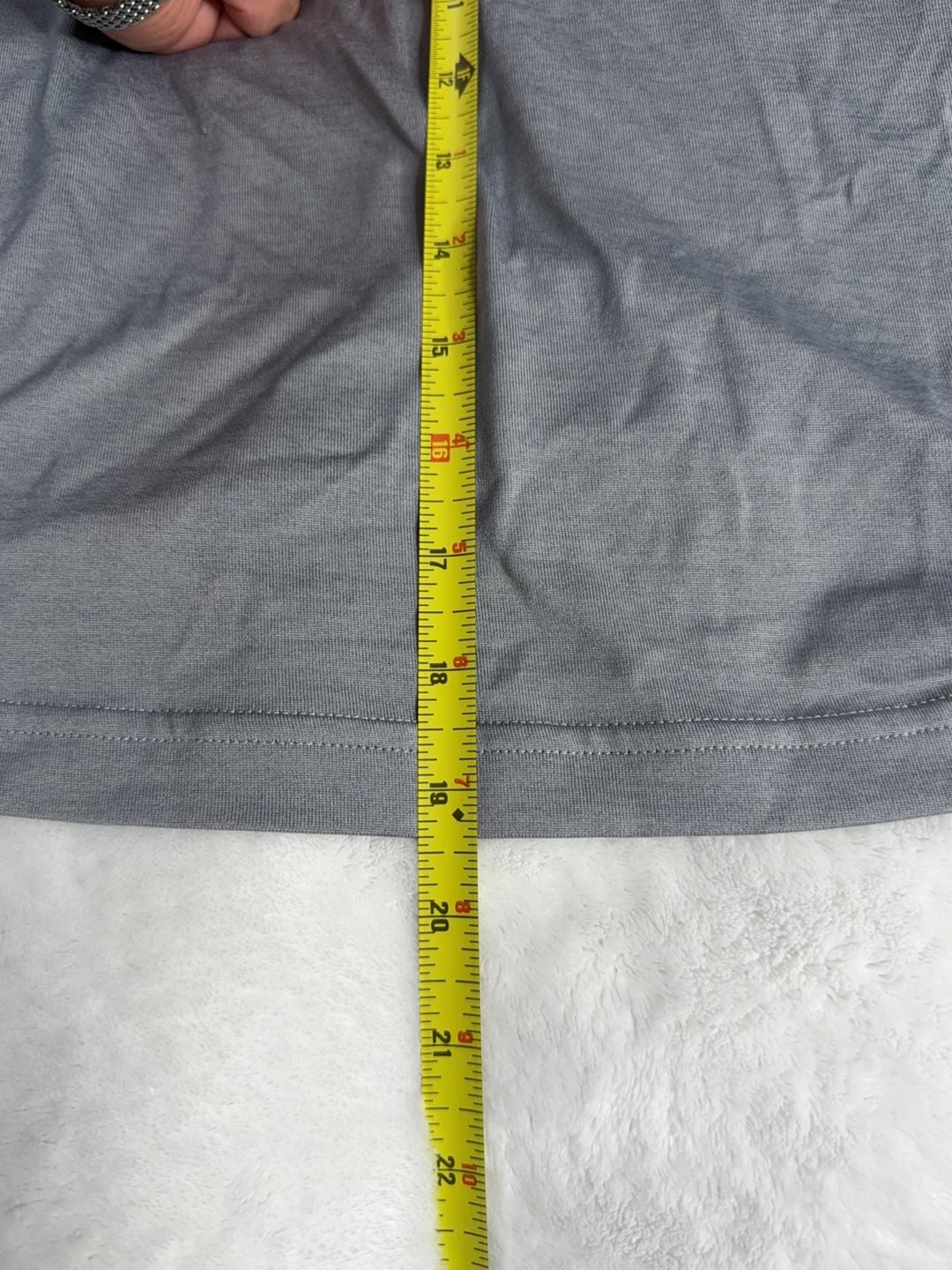Under Armour Fit Gear Men's Long Sleeve Hooded Henley Shirt Gray Size Small 8