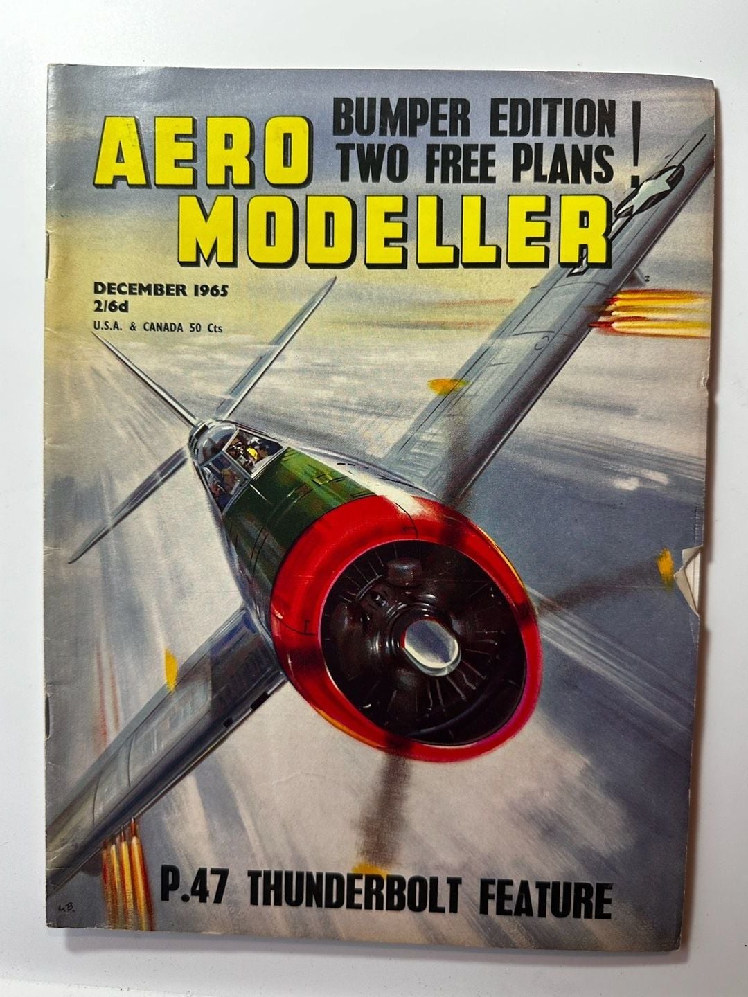 Aero Modeller Magazine December 1965 P.47 Thunderbolt Feature 1