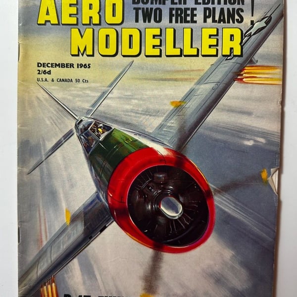 Aero Modeller Magazine December 1965 P.47 Thunderbolt Feature