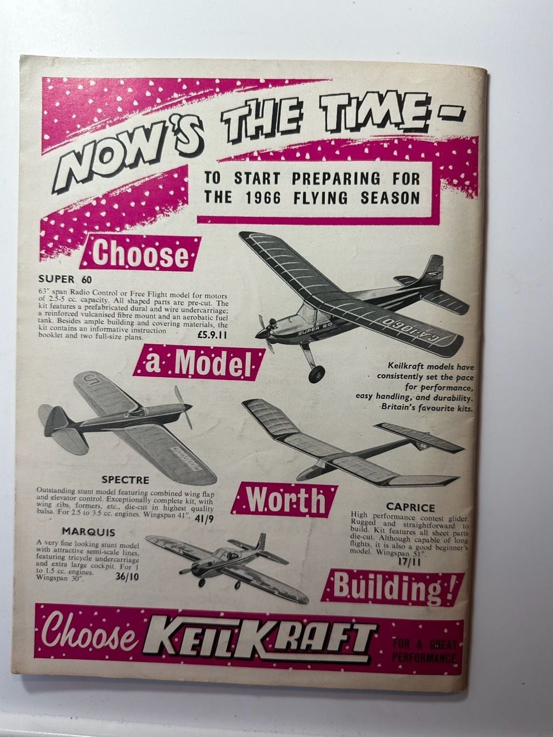 Aero Modeller Magazine December 1965 P.47 Thunderbolt Feature 2