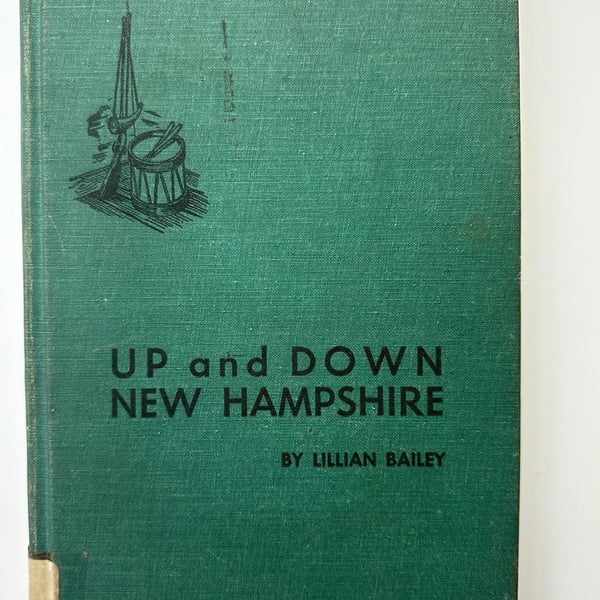 Up and Down New Hampshire by Lillian Bailey (1960 Hardcover)
