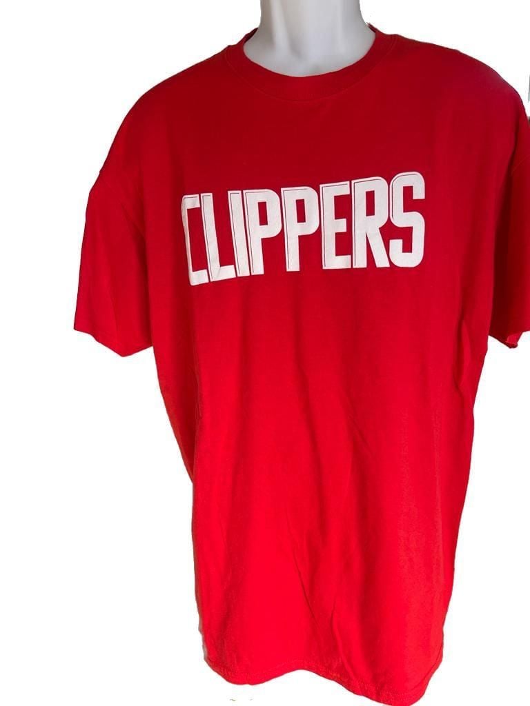Gildan Clippers T-shirt XL Red Clippers Logo For Men 2