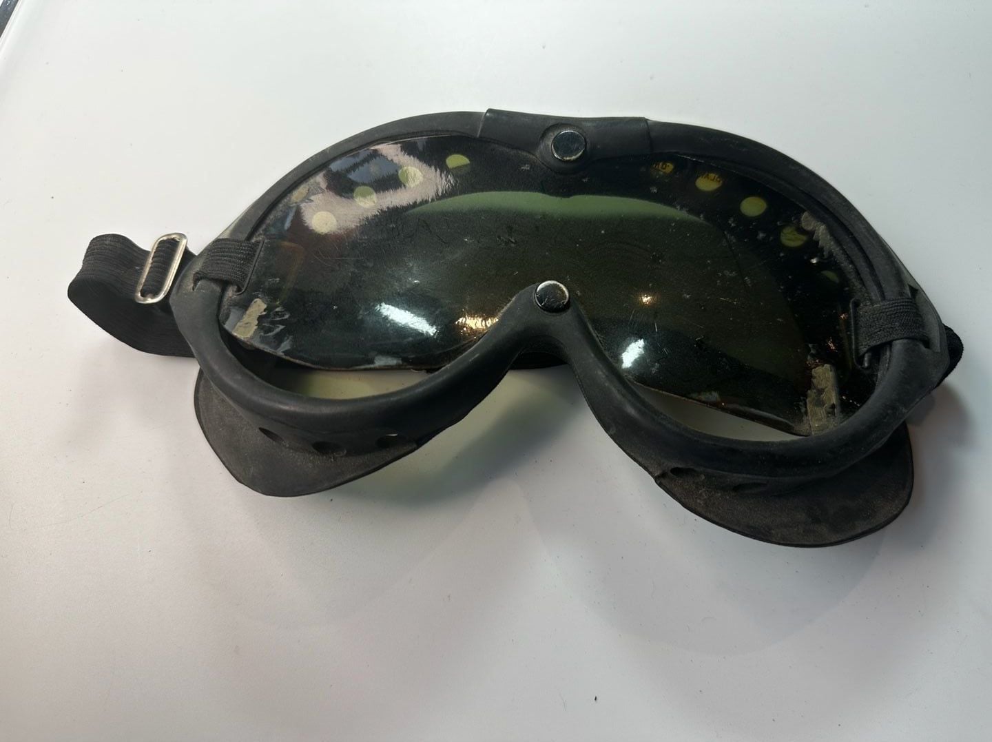 Vintage American Optical Company Polaroid Military Goggles 1