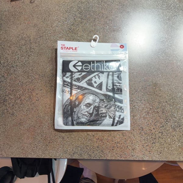 Ethika The Staple Money Stack Boxer Briefs Size Medium