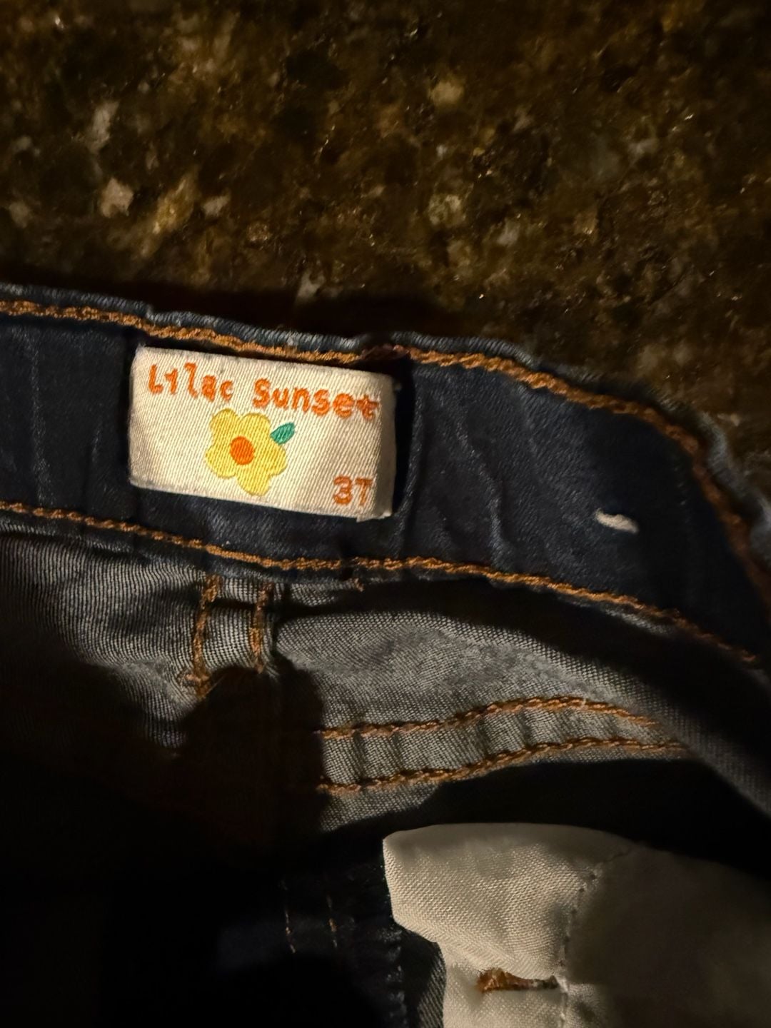 Lilac Sunset Girls Denim Jean Shorts Size 3T 7