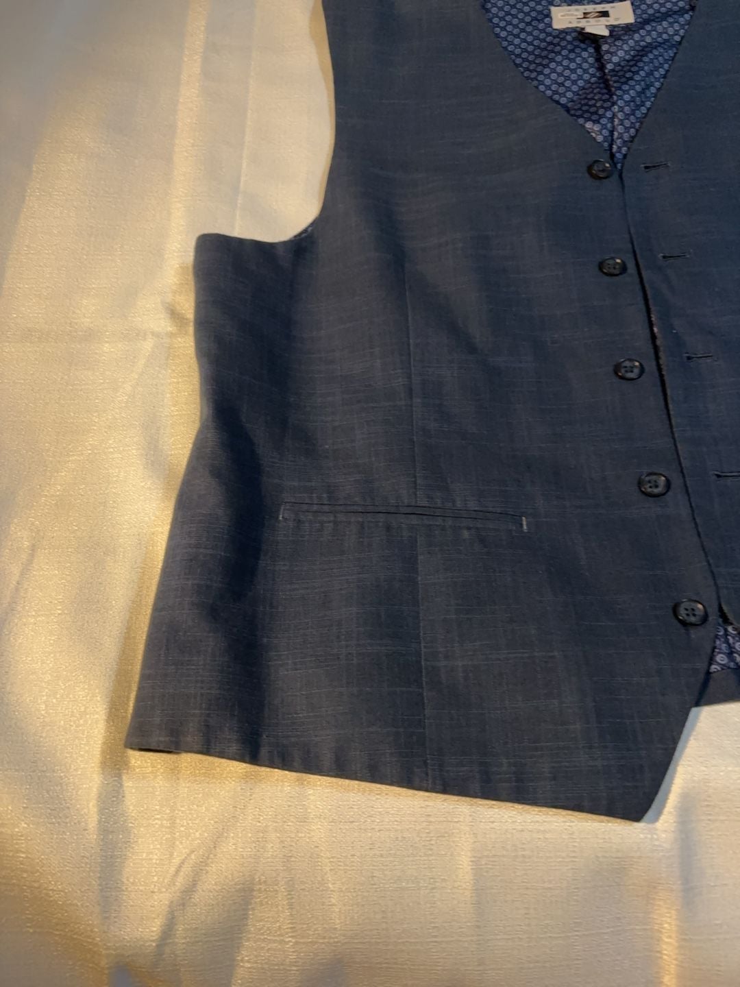 Joseph Abboud Men's Dress Vest Size XXL 5