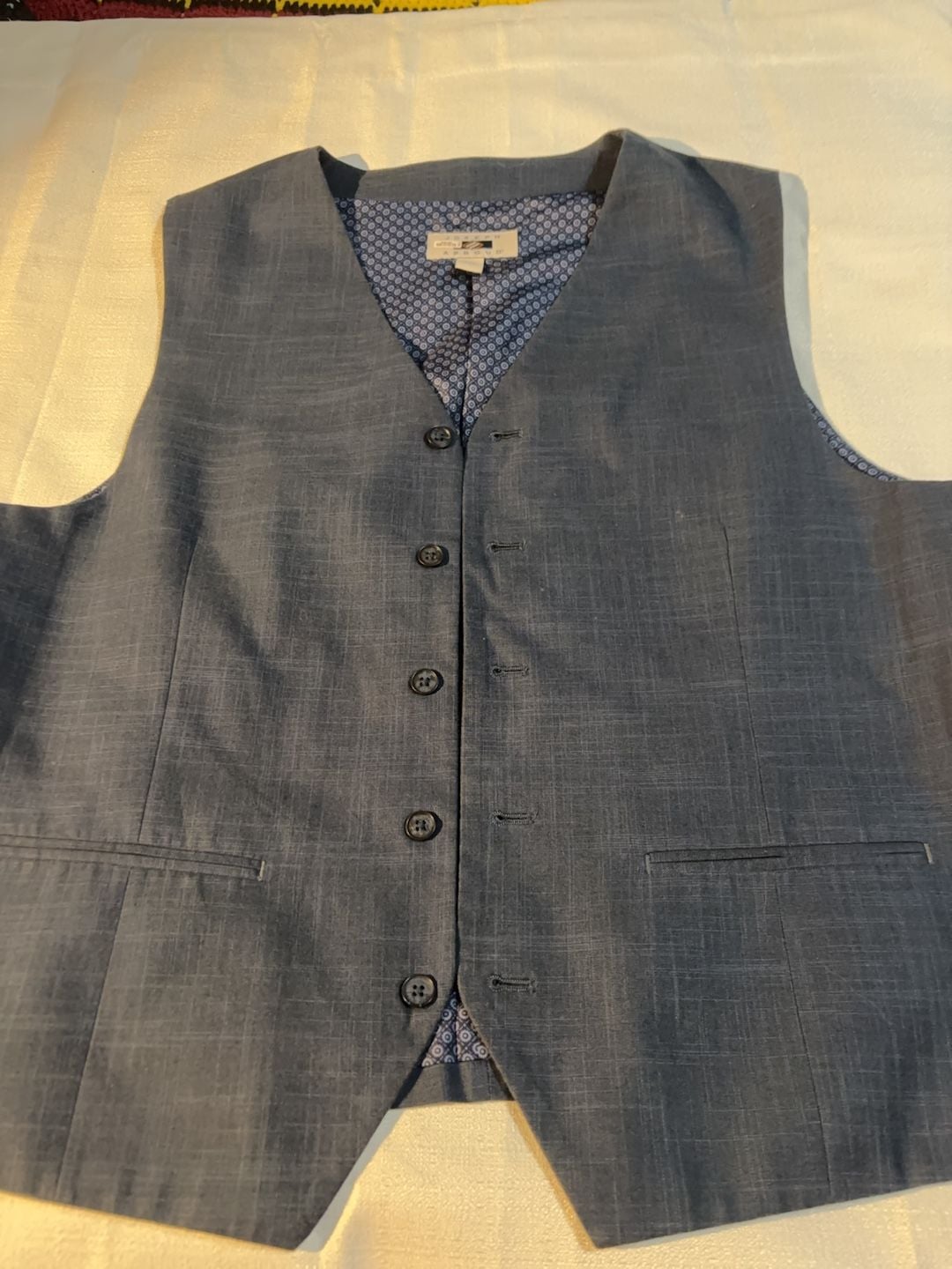Joseph Abboud Men's Dress Vest Size XXL 6