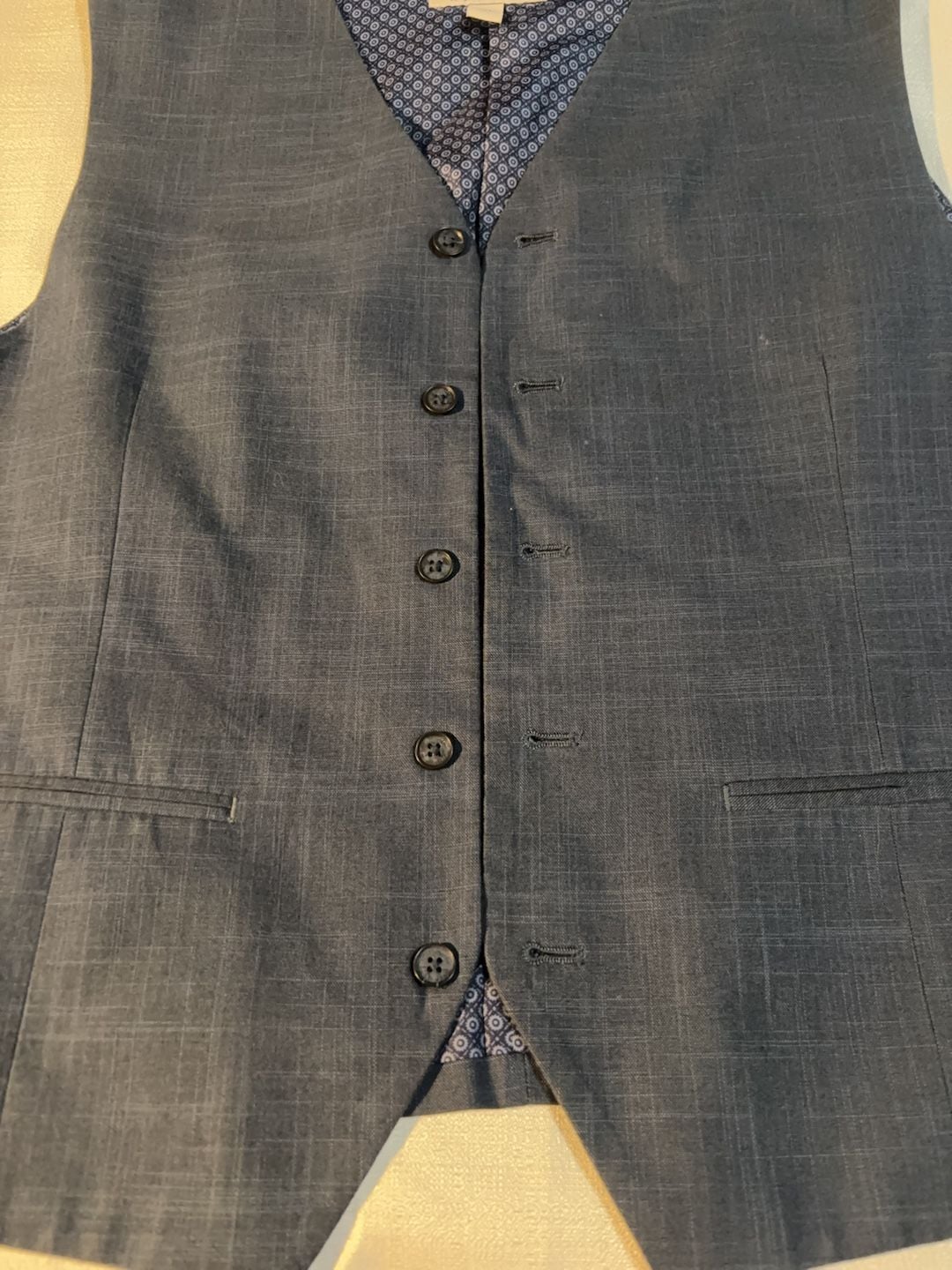 Joseph Abboud Men's Dress Vest Size XXL 7