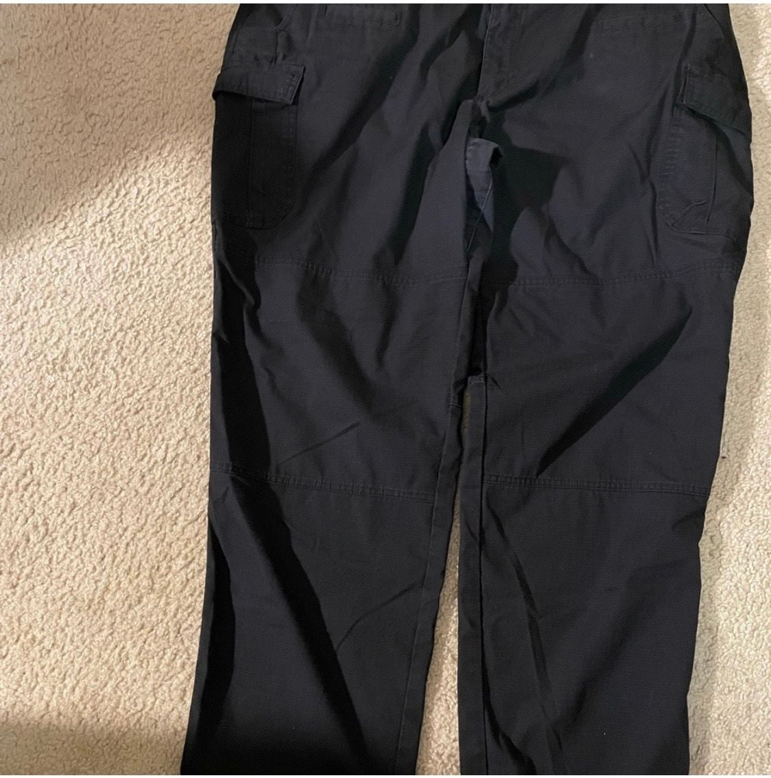 CQR Tactical Pants Series TFP513 Ripstop Cargo Pants Black 42W x 32L 2