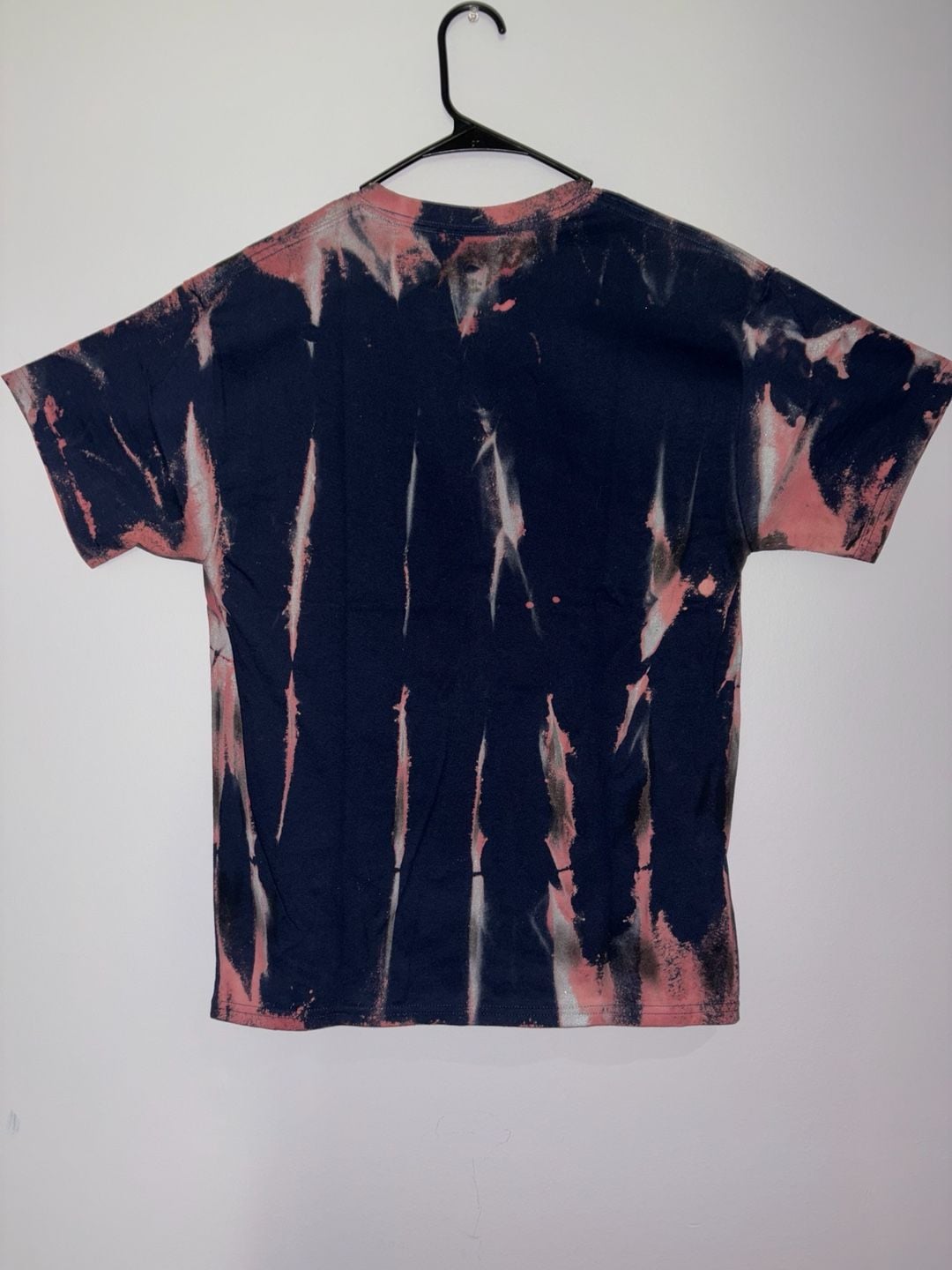 Blue & Pink Tye Dye Graphic T Shirt Size Medium 3