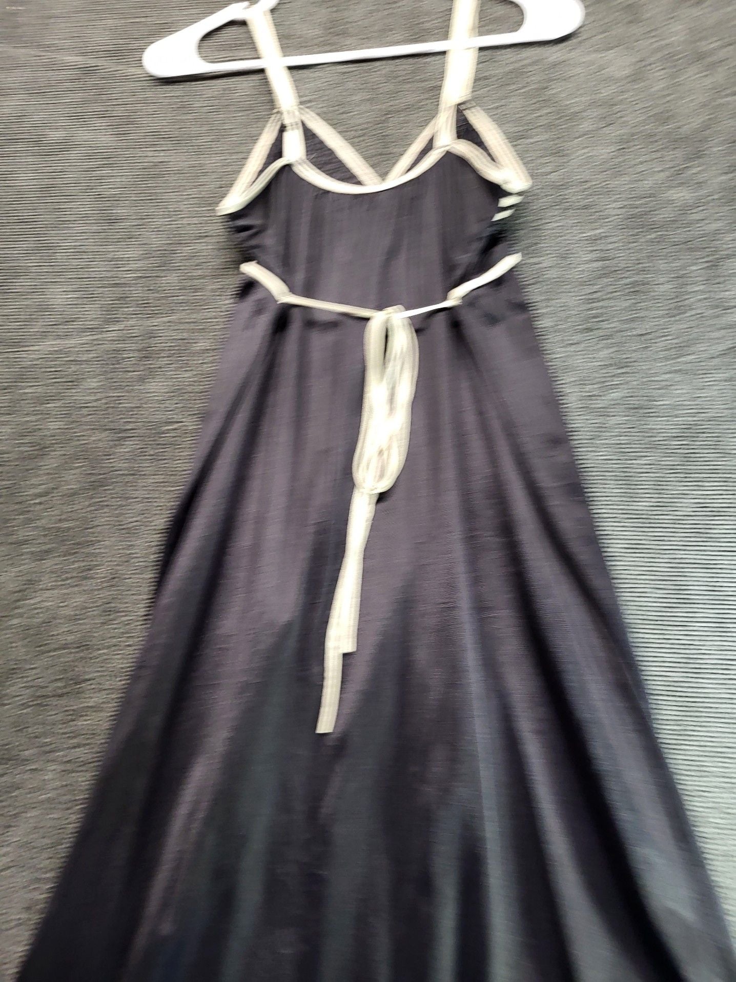 Vintage Undercover Wear Slinky Black Nightdress. Size Small 3