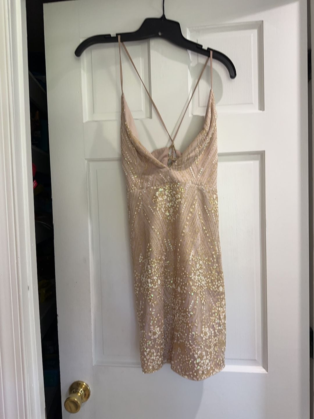 Reaching Out Maxi Dress Gold 2