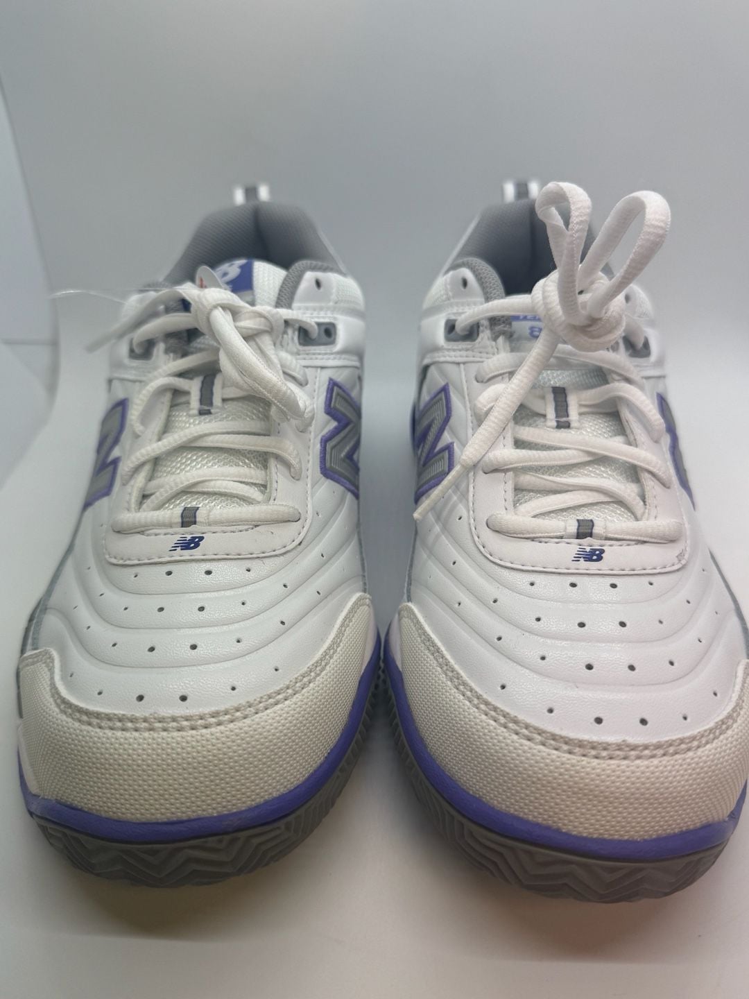 New Balance Womens Size 10 Wide 806 V1 Tennis Shoes White/Purple 9