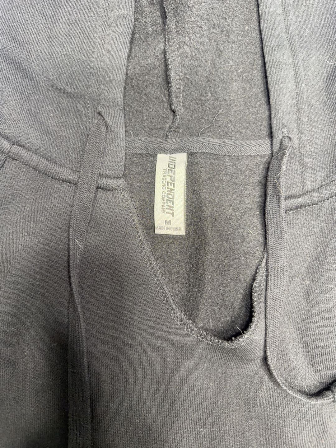 Oversized Raw-Hem Pullover Hoodie 3