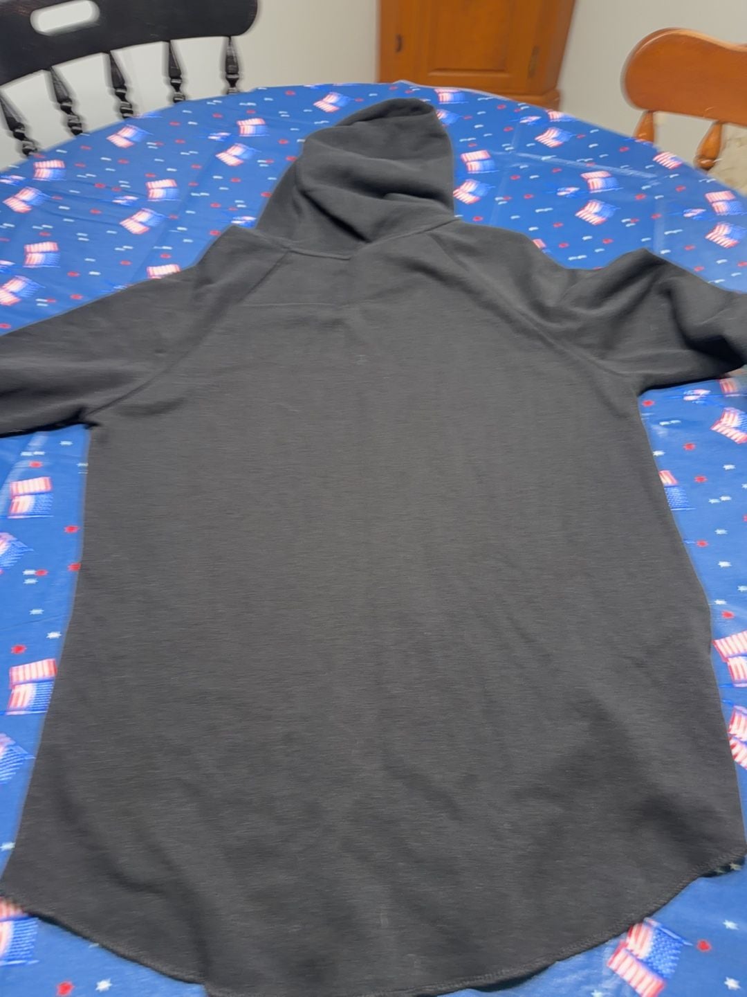 Oversized Raw-Hem Pullover Hoodie 6