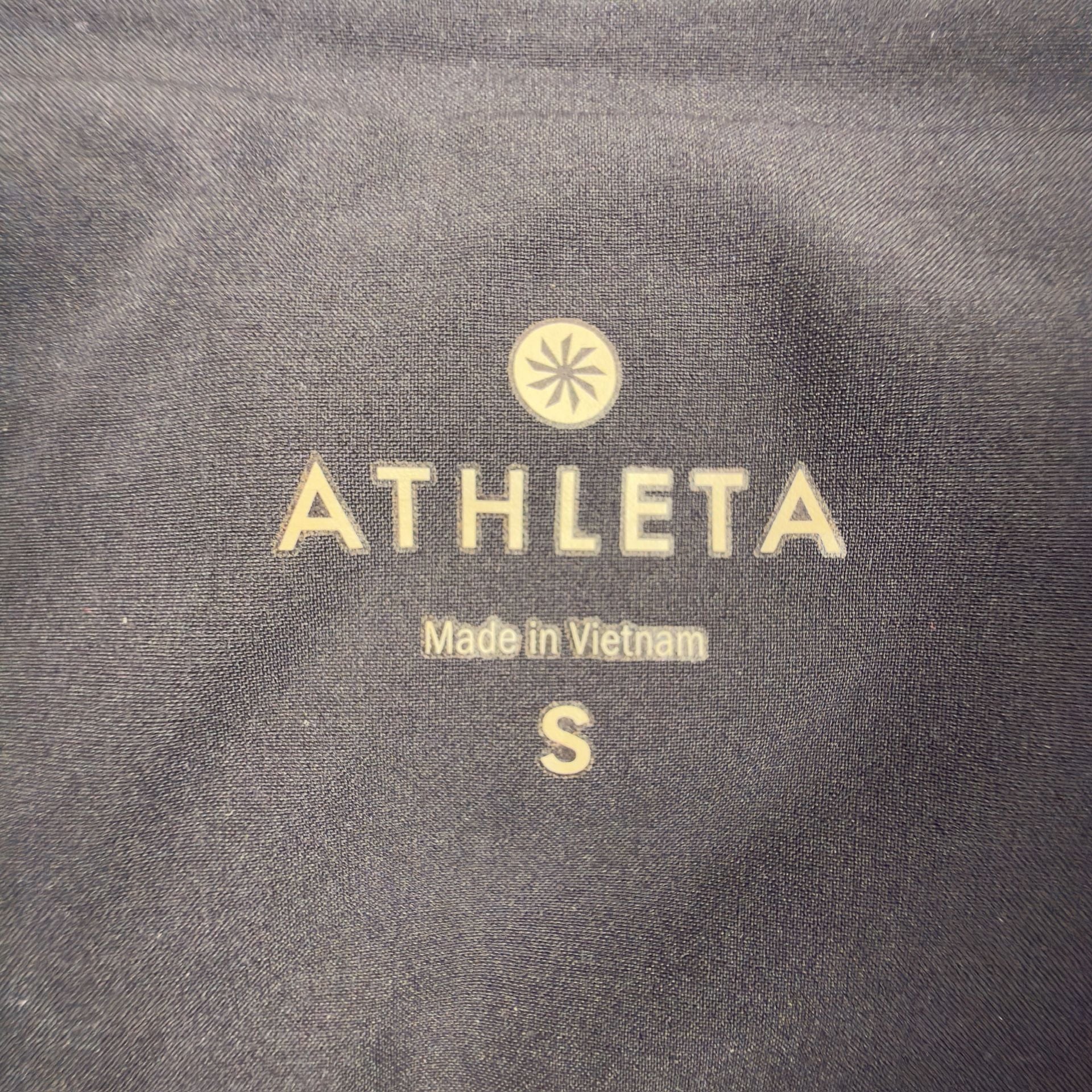 Athleta 2-In-1 Skirt Leggings In Black and Gray Size Small 4
