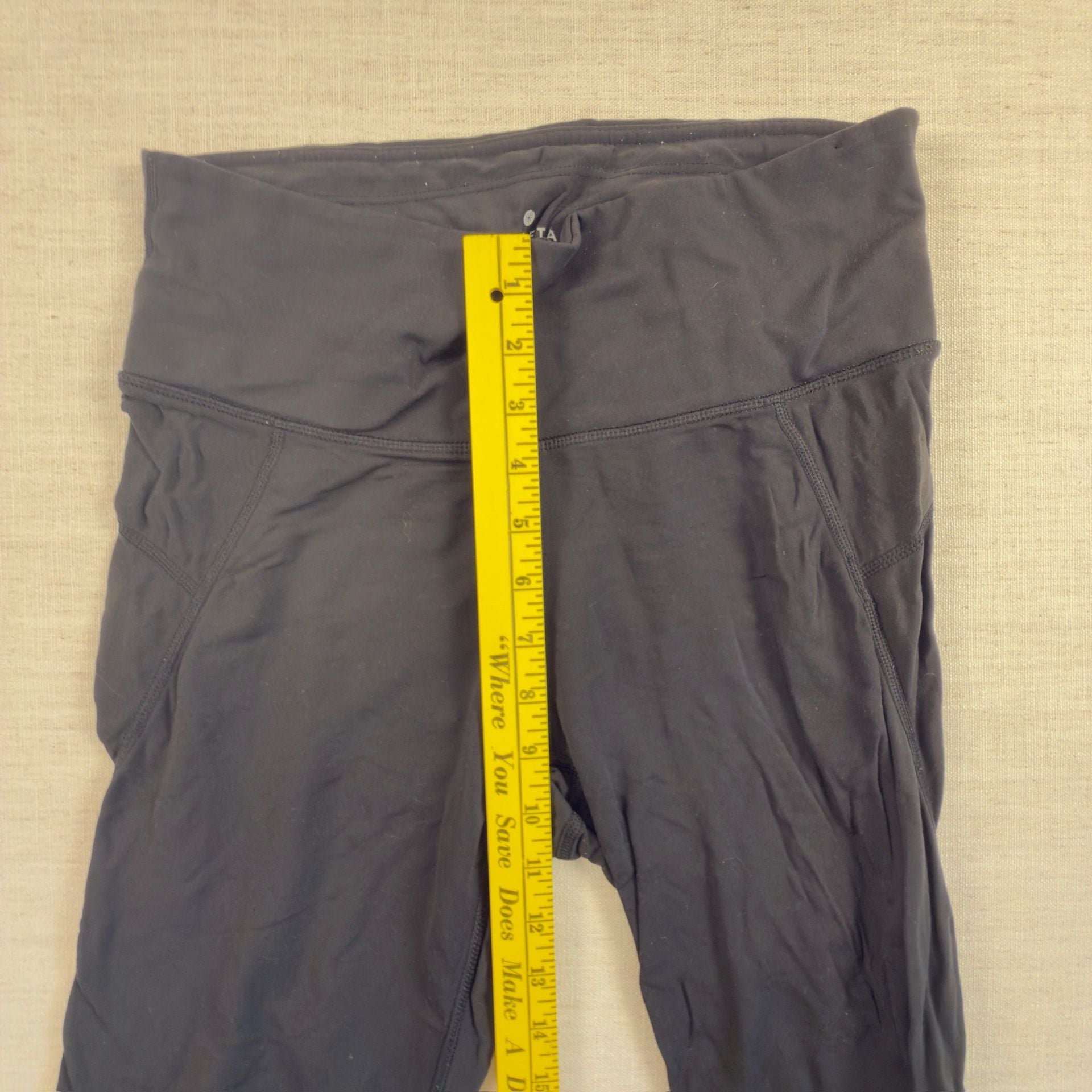 Lululemon Women's Essential Rhythm Pant Black Size 2 Breathable Stretch 7
