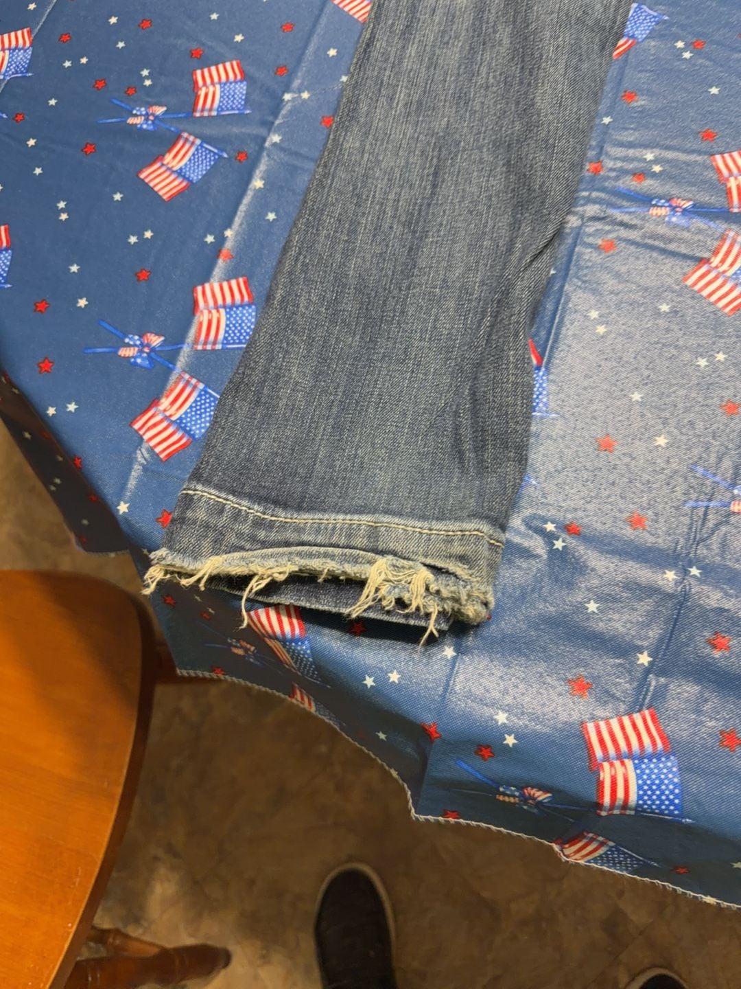 Women's Embroidered Pocket Bootcut Jeans Size 9