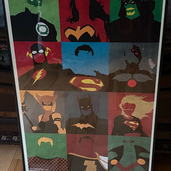 DC Comics - Justice League - Minimalist Poster
