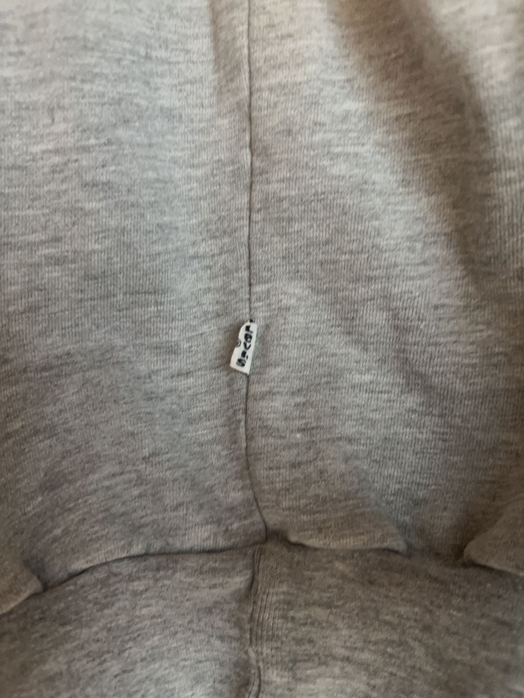 Levi's 501 Button Your Fly Graphic Hoodie Gray 5
