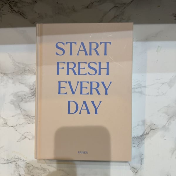 Papier Start Fresh Every Day Productivity Planner Hardcover
