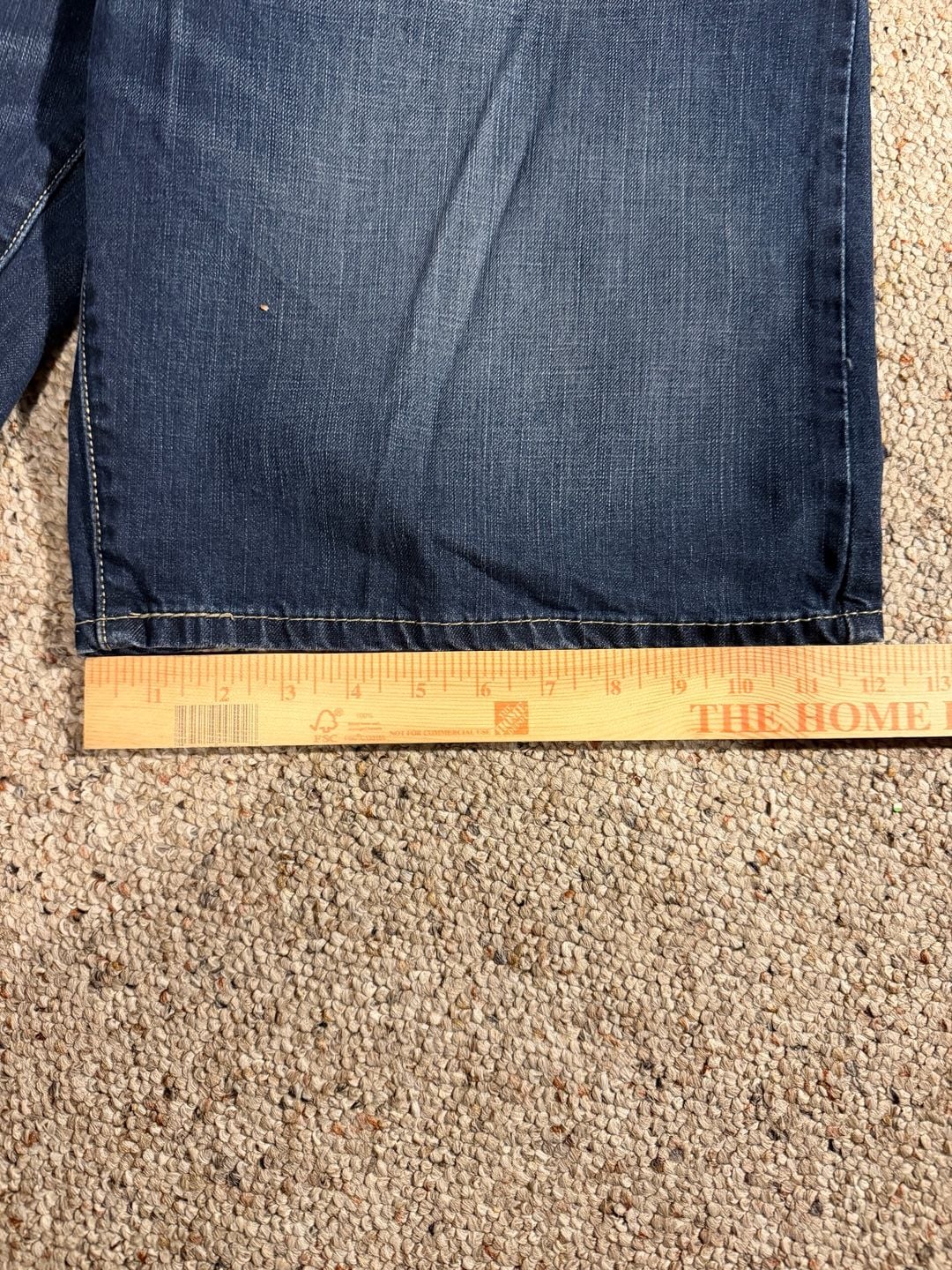 Levi's 569 Loose Straight Denim Jean Shorts Size 38 6