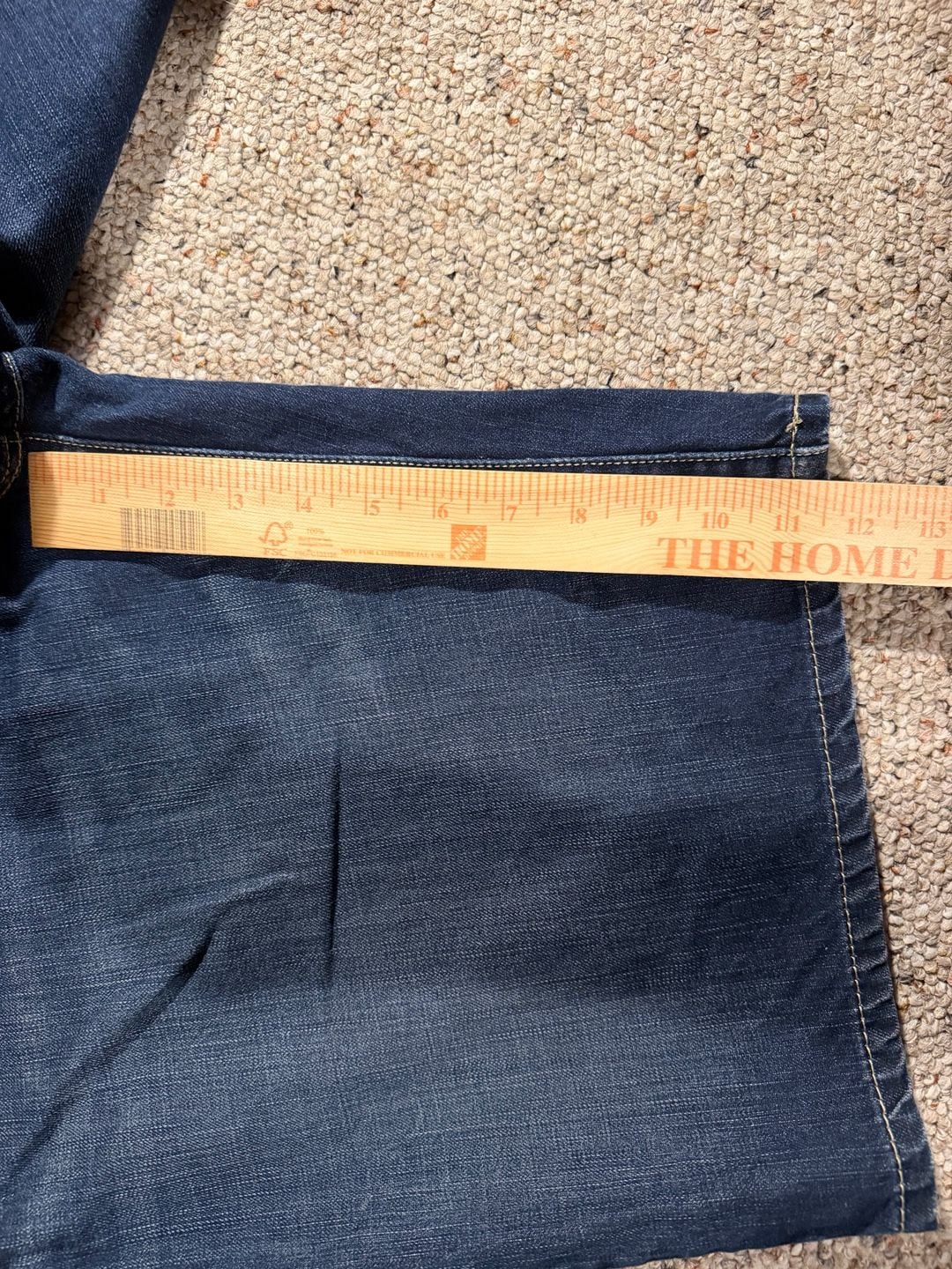 Levi's 569 Loose Straight Denim Jean Shorts Size 38 7
