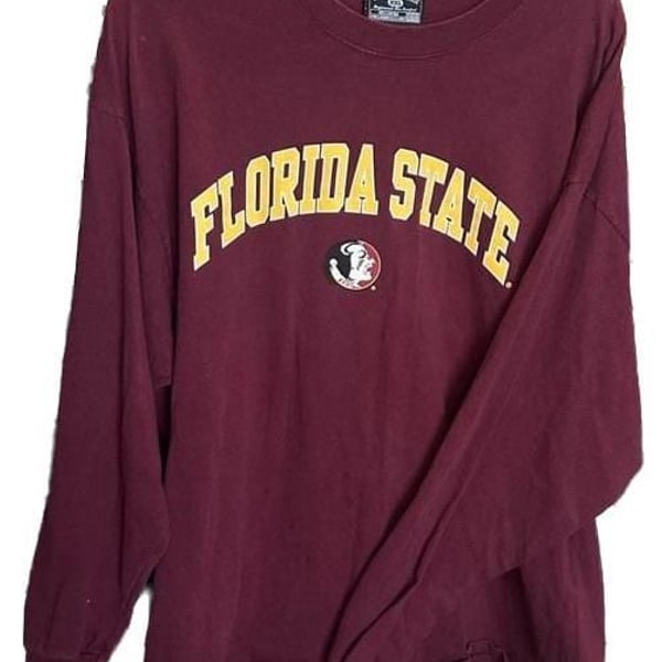 Vintage Champion Florida State Seminoles Football Crewneck Sweater XL - College