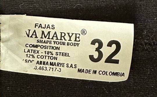 Fajas Na Marye Latex Waist Trainer Size 32 9