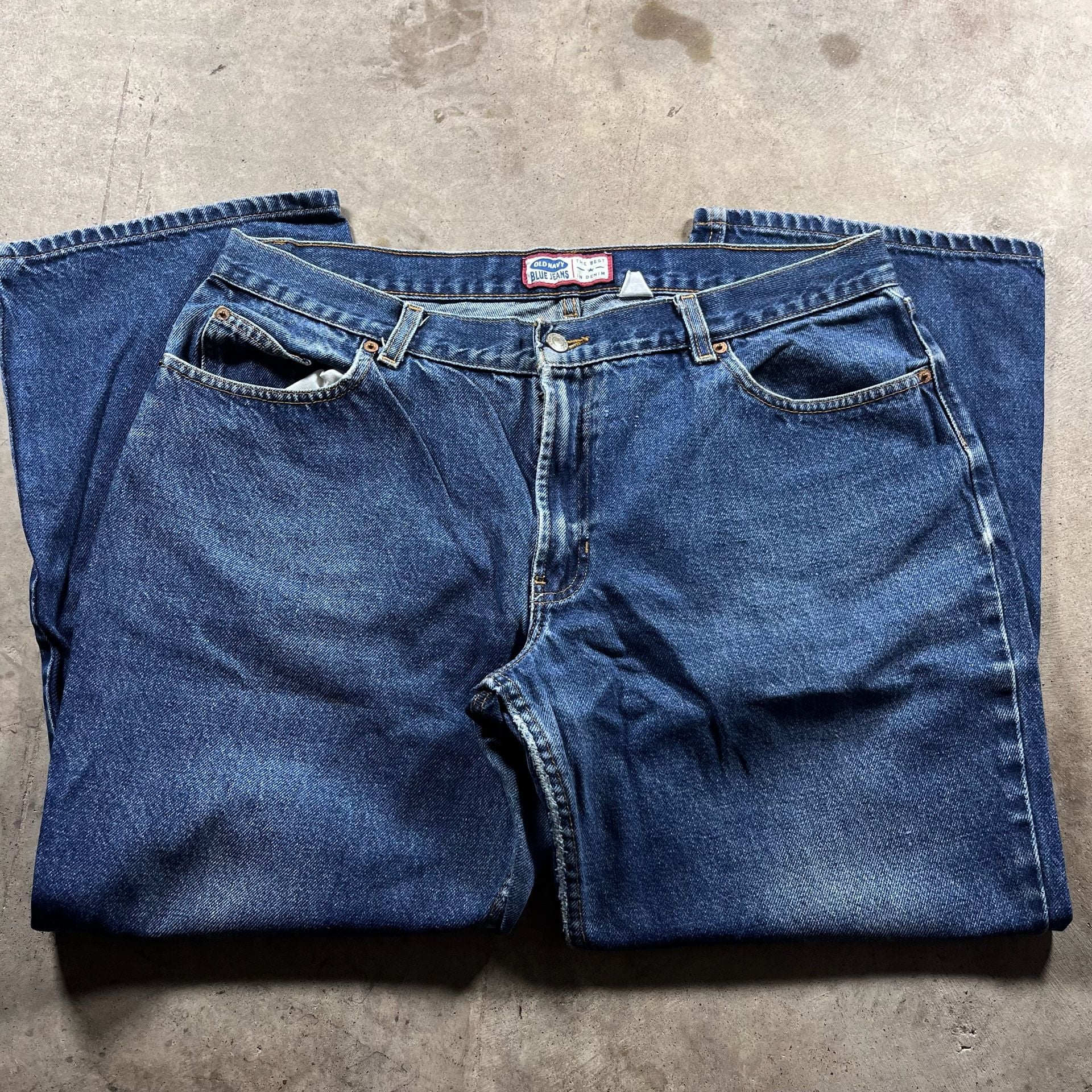 Vintage Old Navy Blue Jeans Classic Fit Denim Pants 2