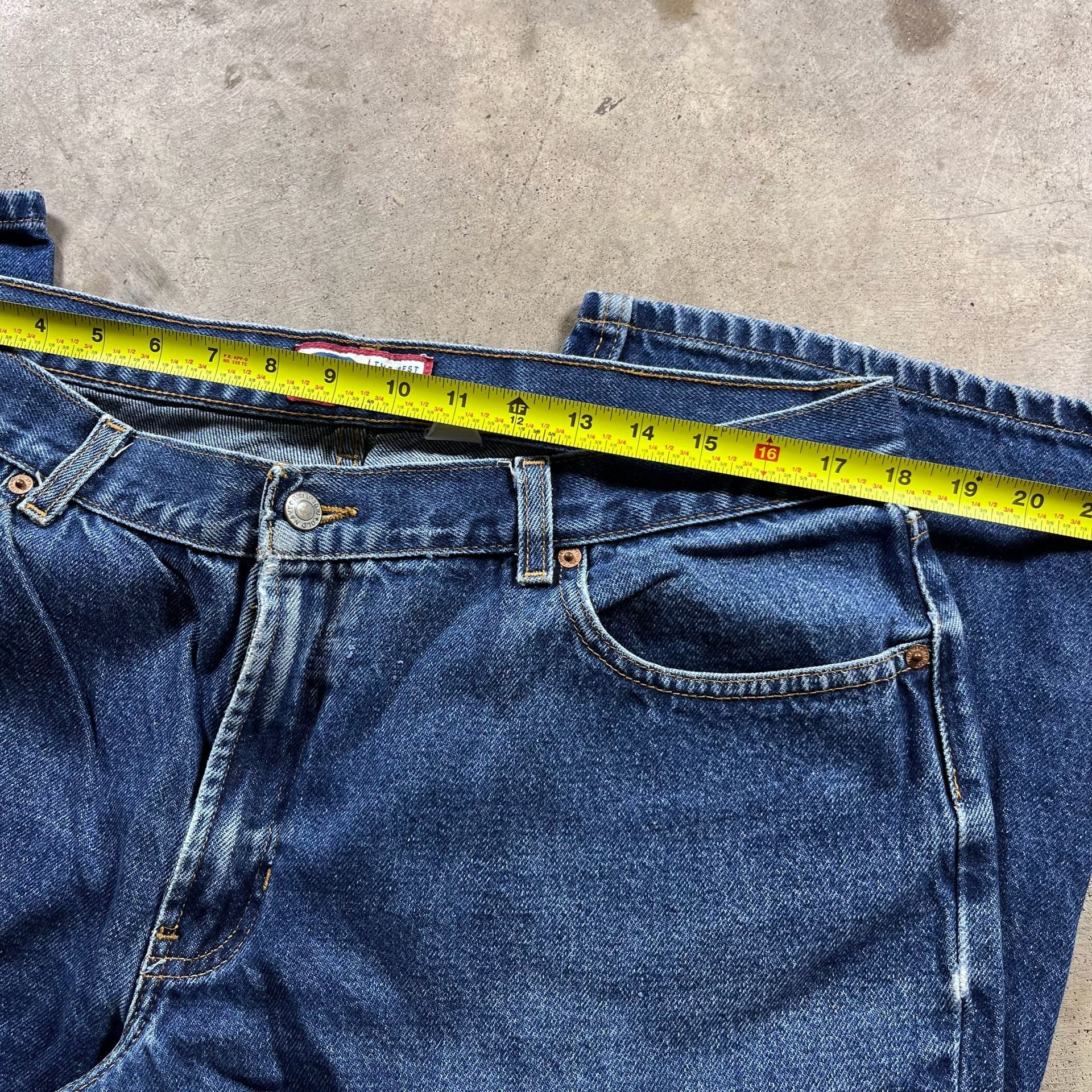 Vintage Old Navy Blue Jeans Classic Fit Denim Pants 3
