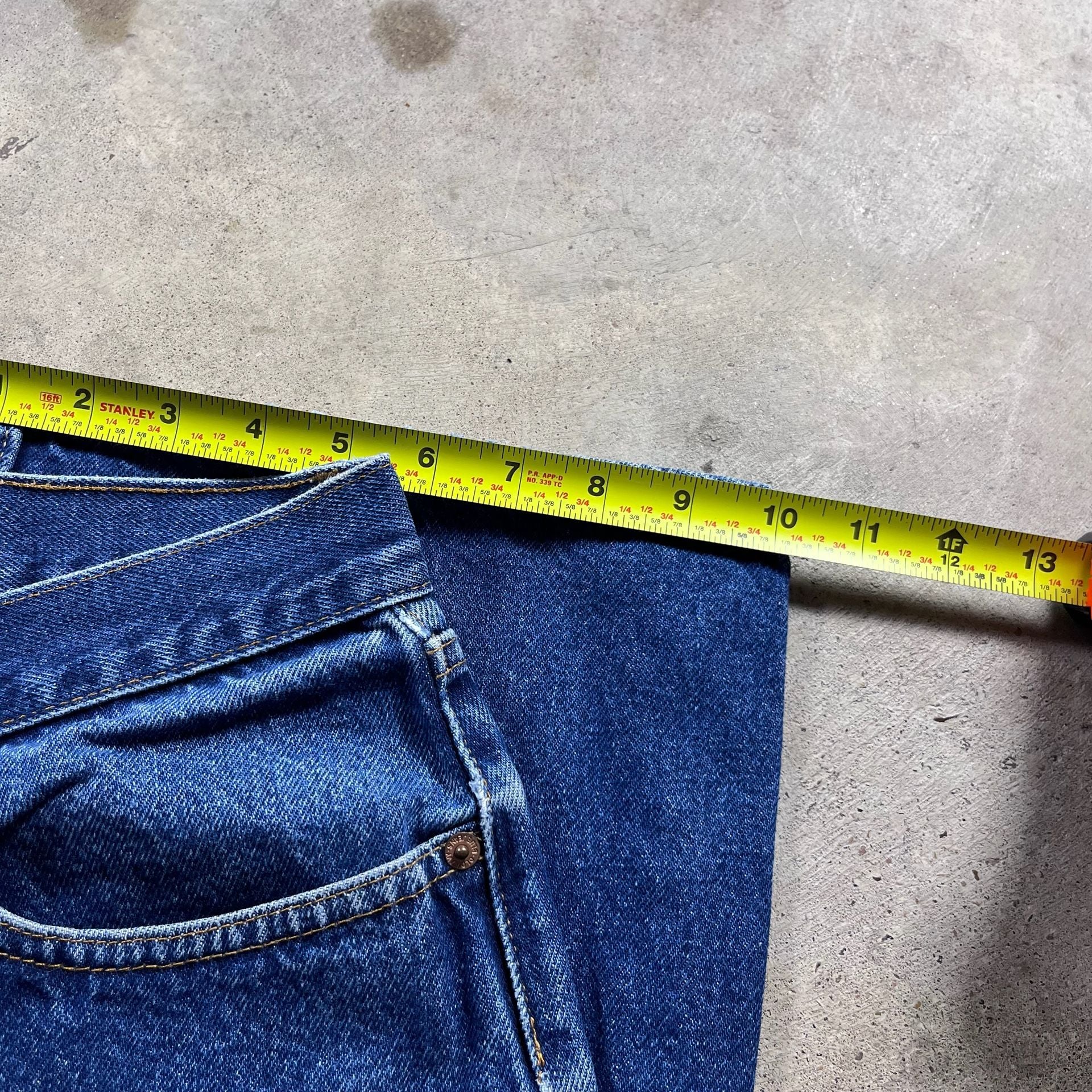 Vintage Old Navy Blue Jeans Classic Fit Denim Pants 4