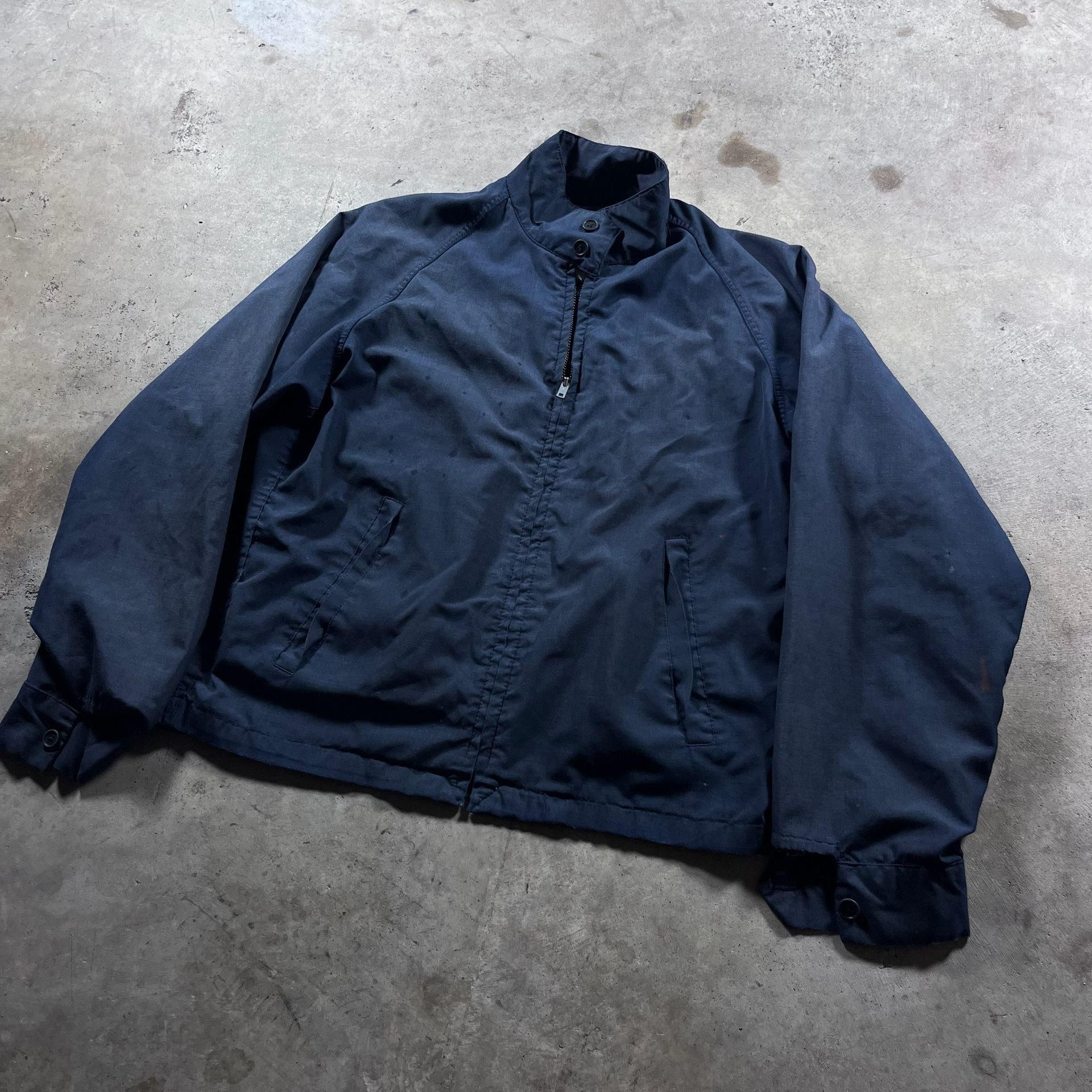 Vintage Anne Klein Fleece Lined Bomber Jacket Size 36 3