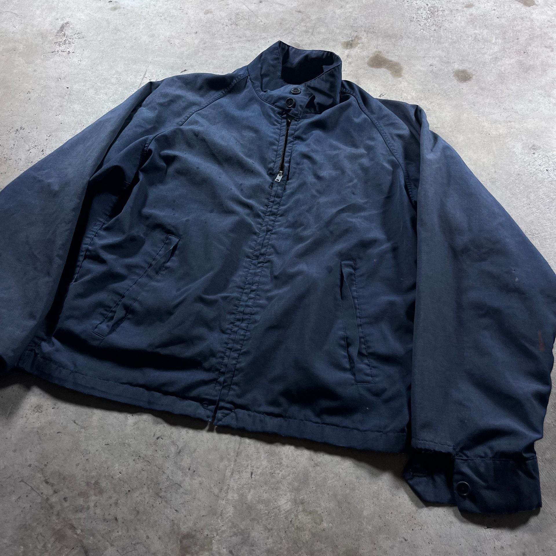 Vintage Anne Klein Fleece Lined Bomber Jacket Size 36 4