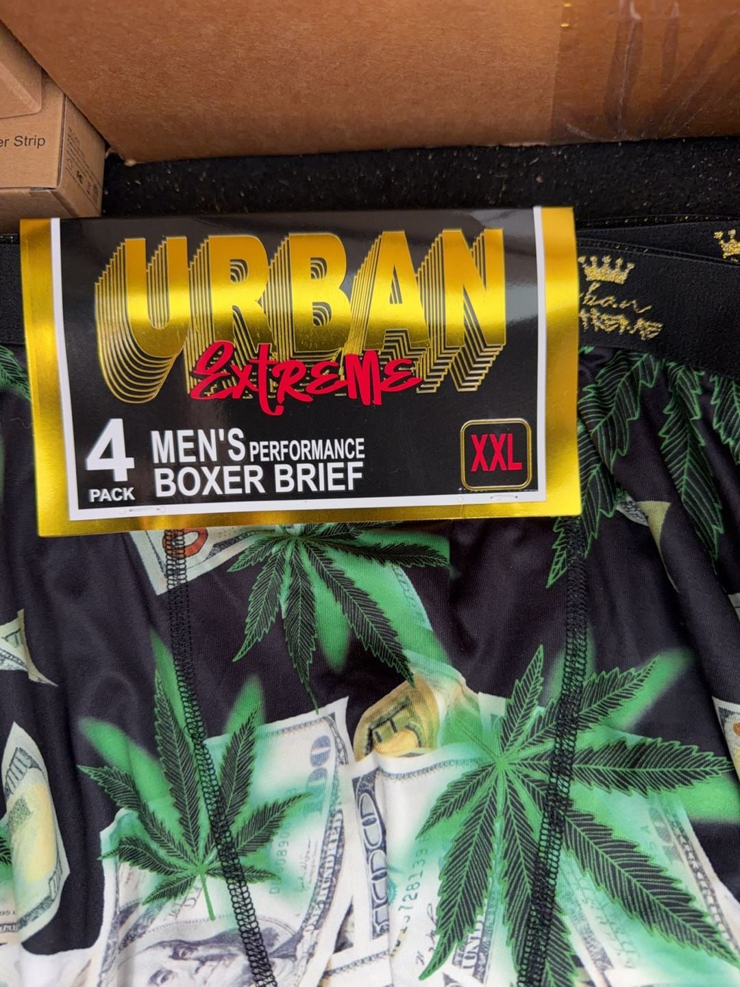 Urban Extreme Men's Performance Boxer Briefs 4-Pack XXL 2