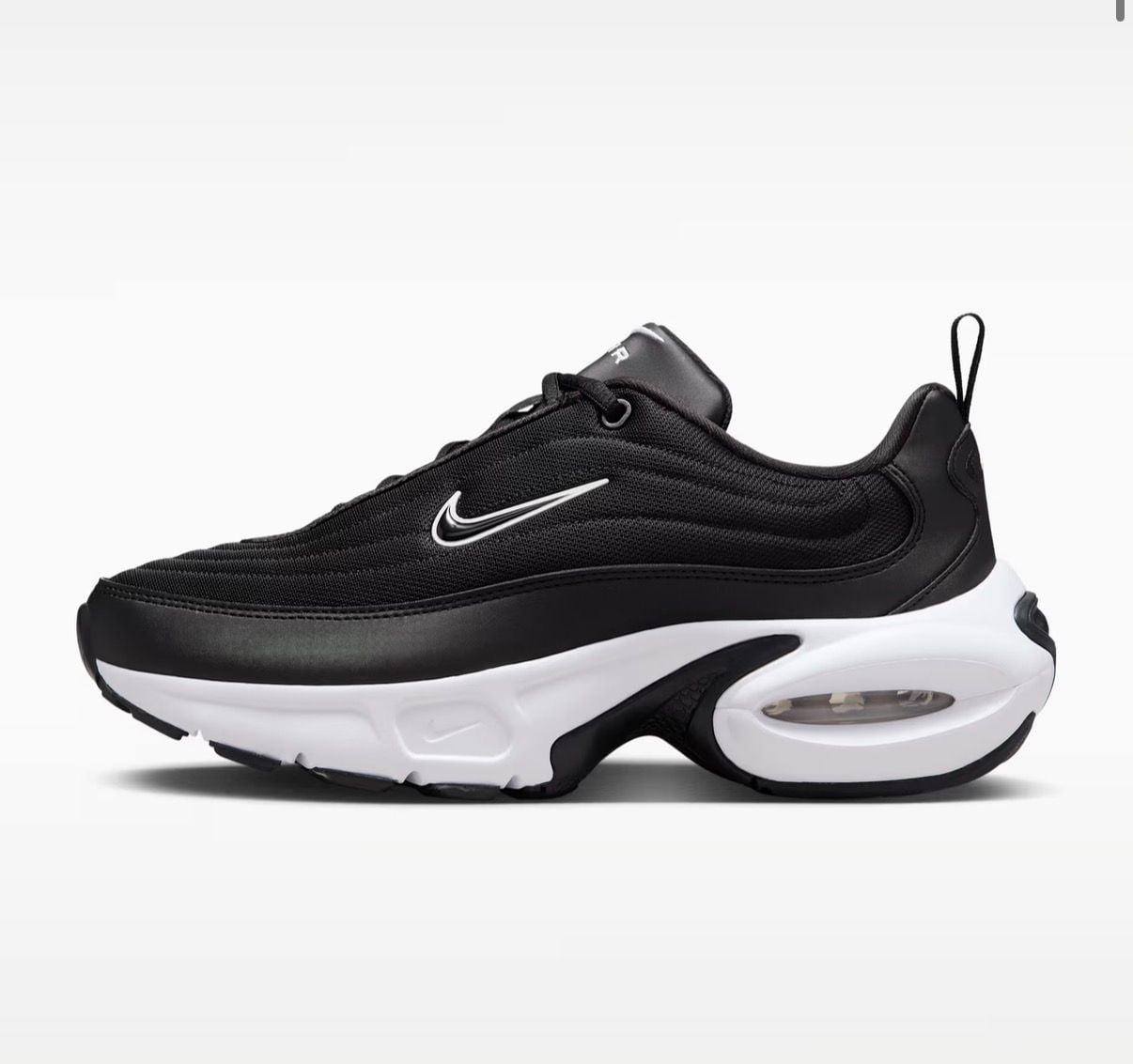 Nike Air Max Portal Womens Size 8 Sneakers Black/White Shoes 2