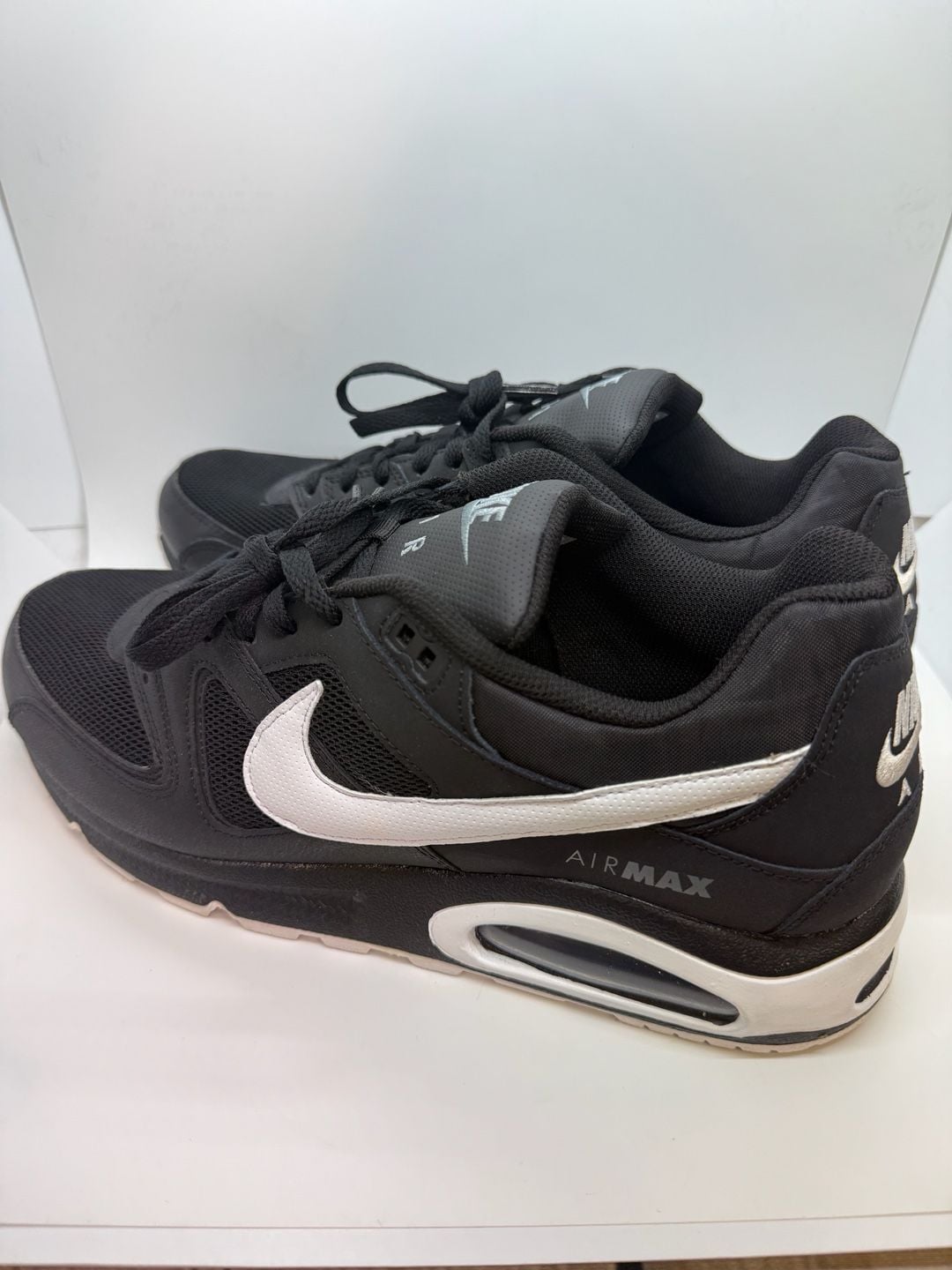 Nike Air Max Command Mens Size 13 Sneakers Black/White 2