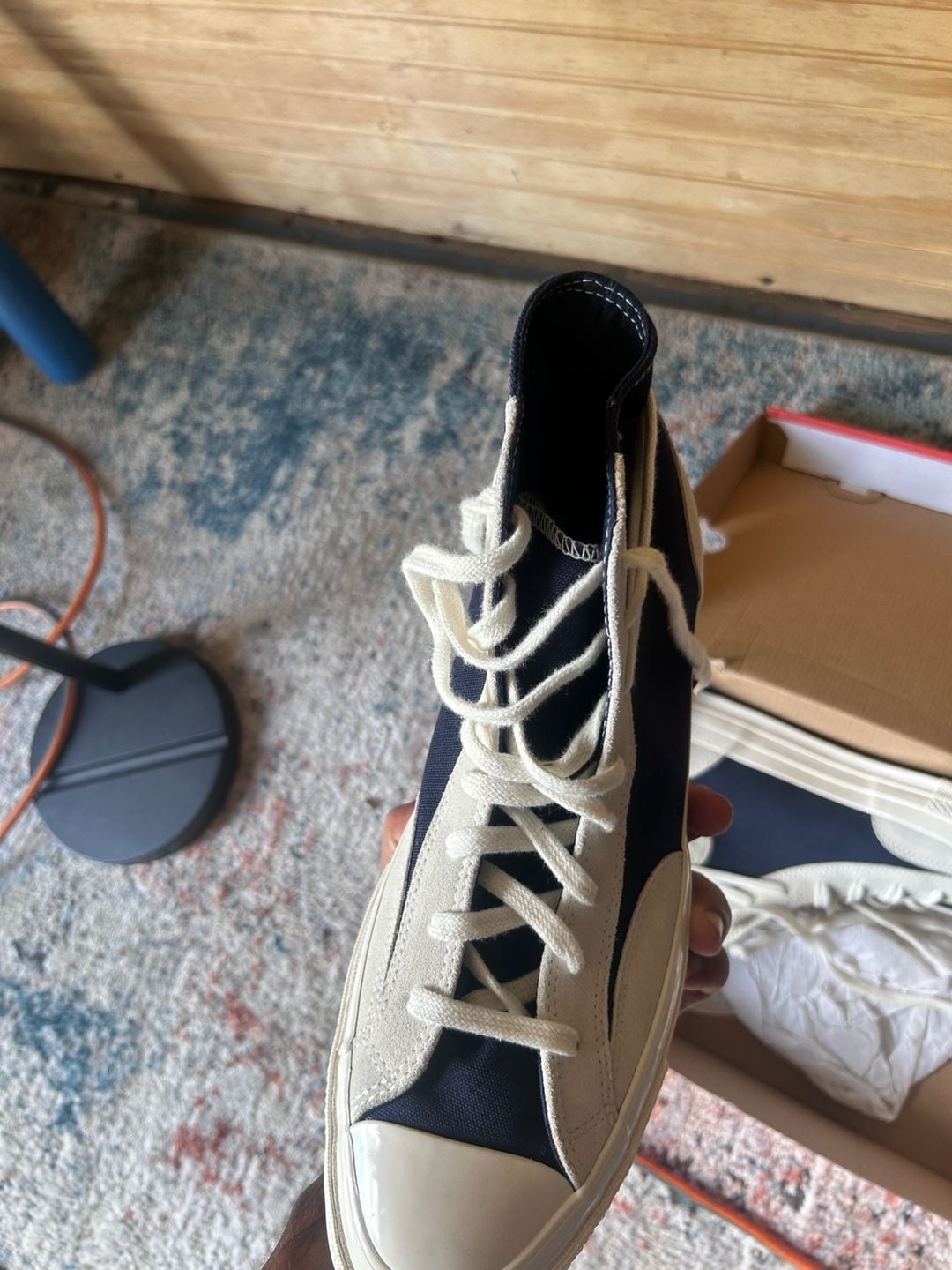 Converse Chuck 70 Kim Jones High Top Navy/Egret 7