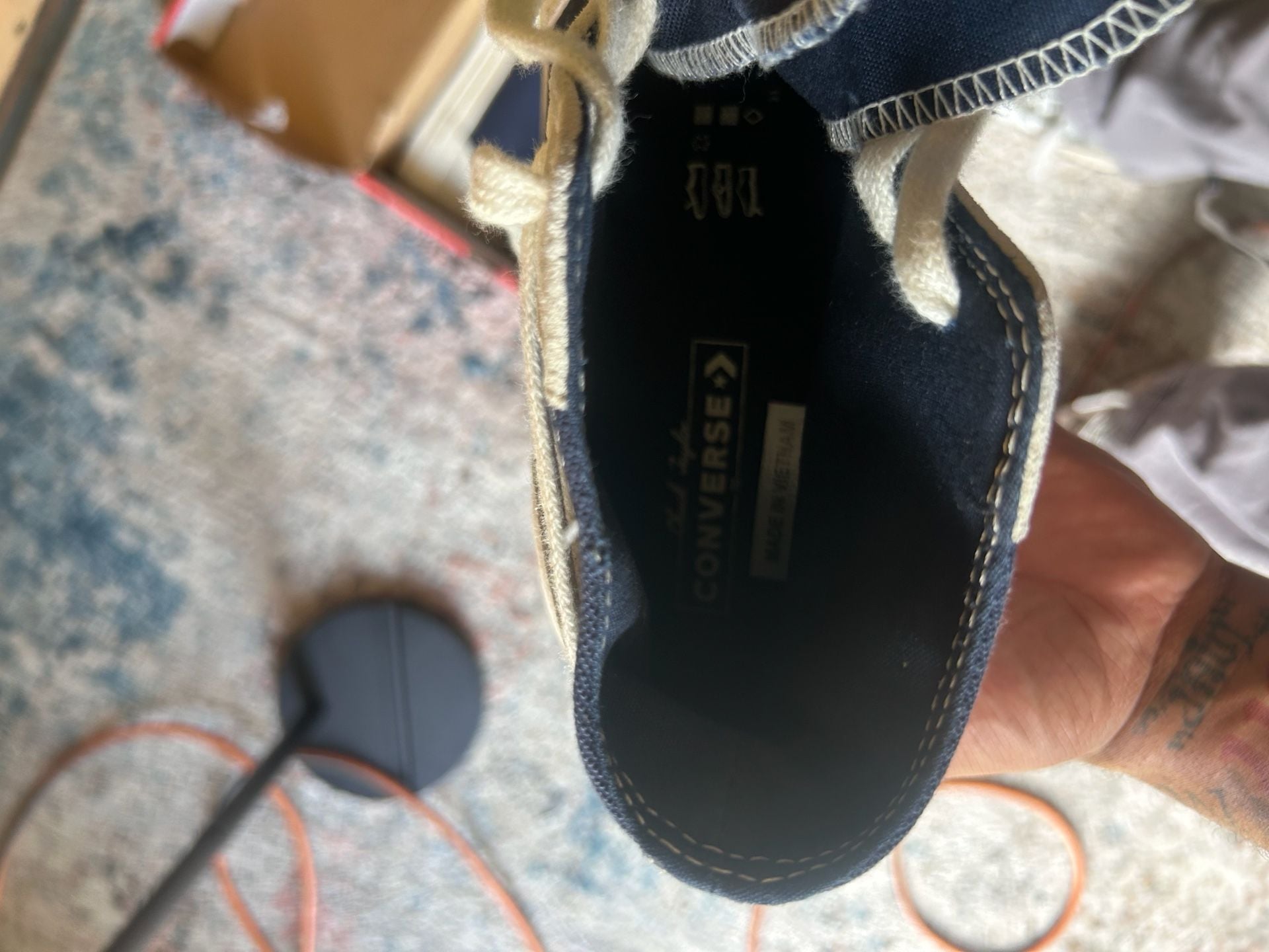 Converse Chuck 70 Kim Jones High Top Navy/Egret 8