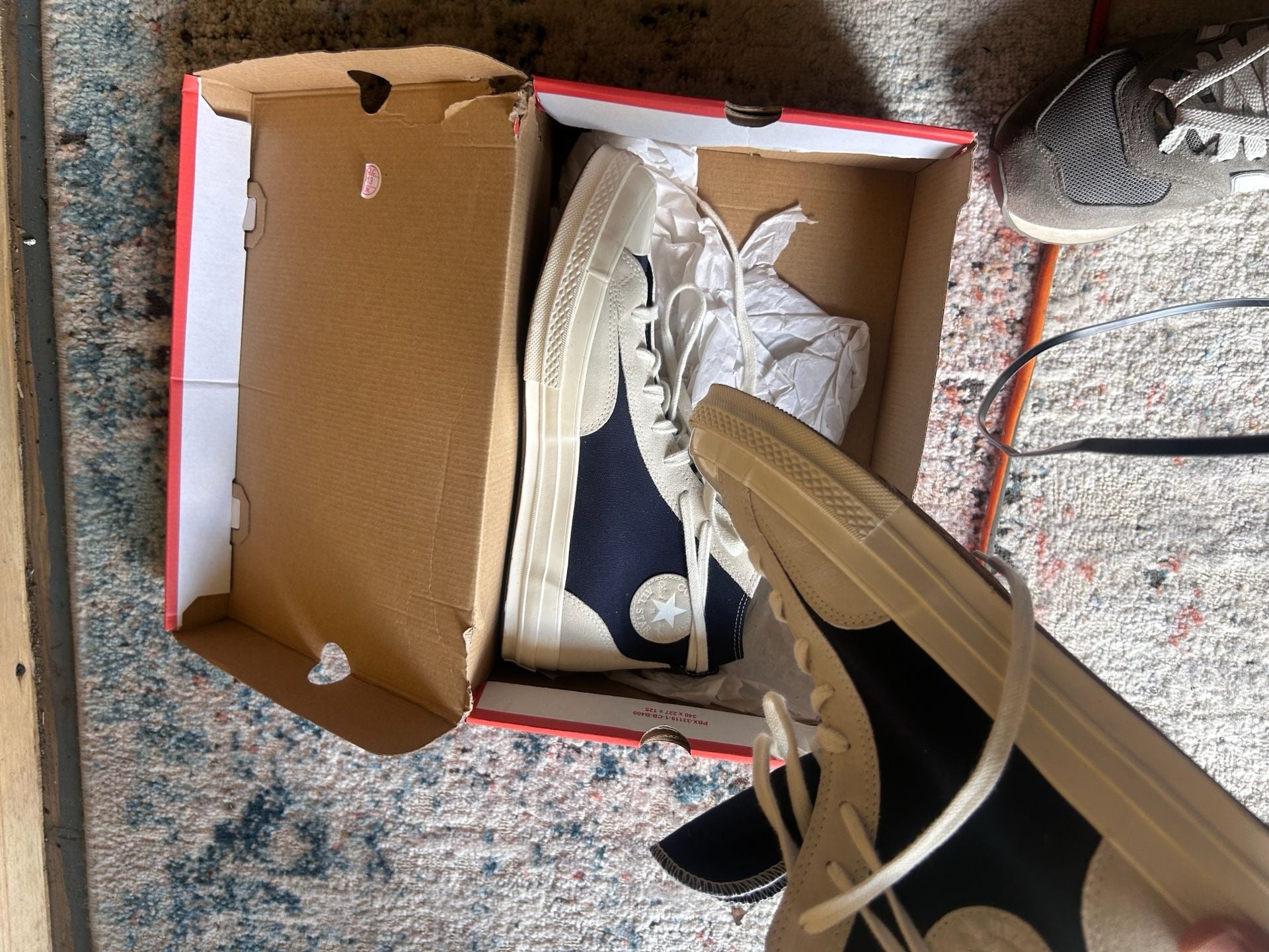 Converse Chuck 70 Kim Jones High Top Navy/Egret 9