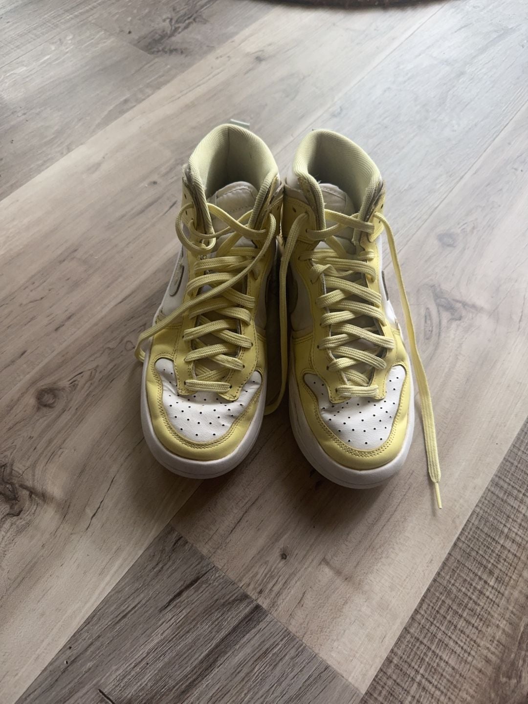 Nike Dunk High Up Lemon Twist Women's Size 8 3