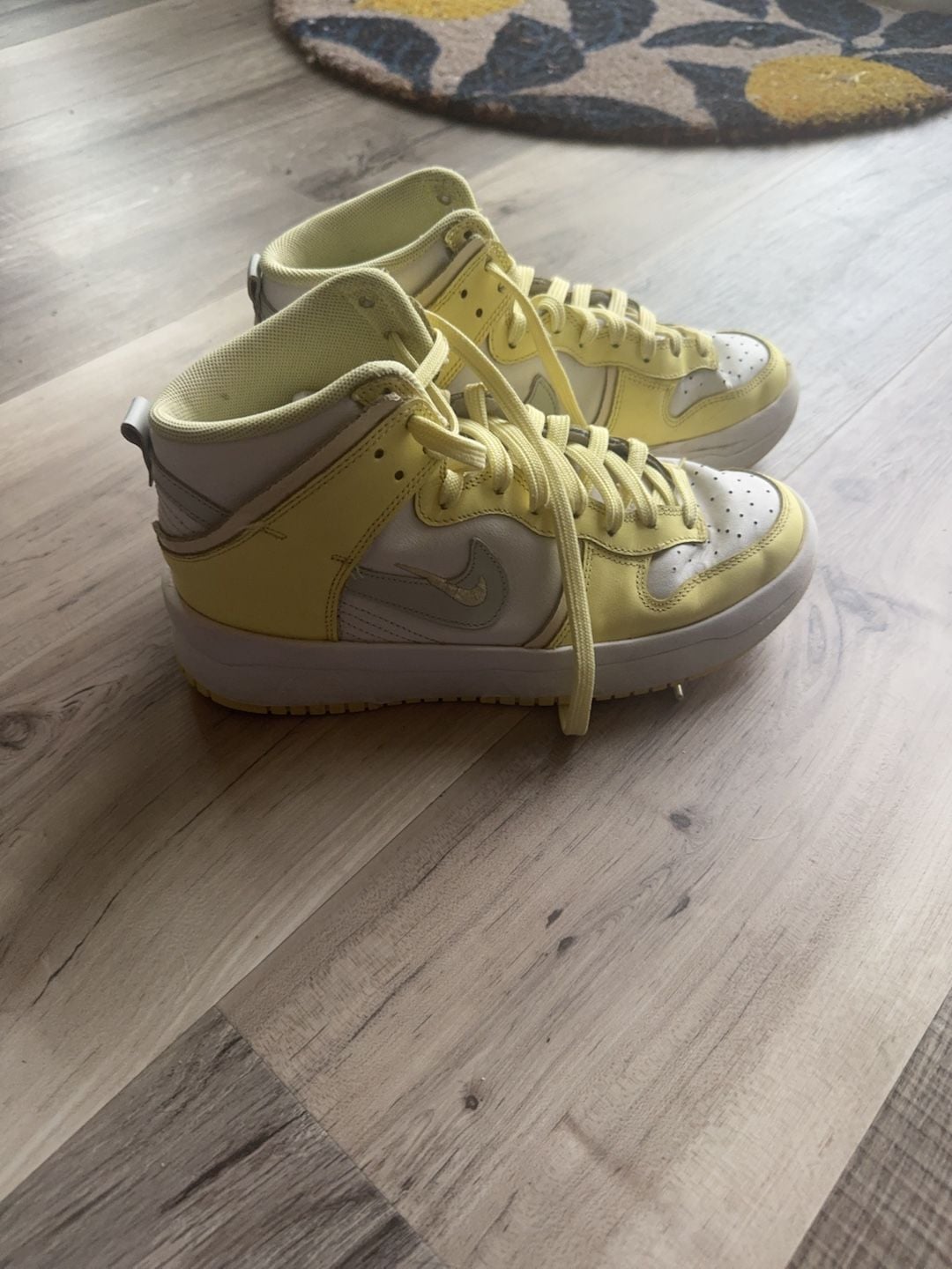 Nike Dunk High Up Lemon Twist Women's Size 8 4